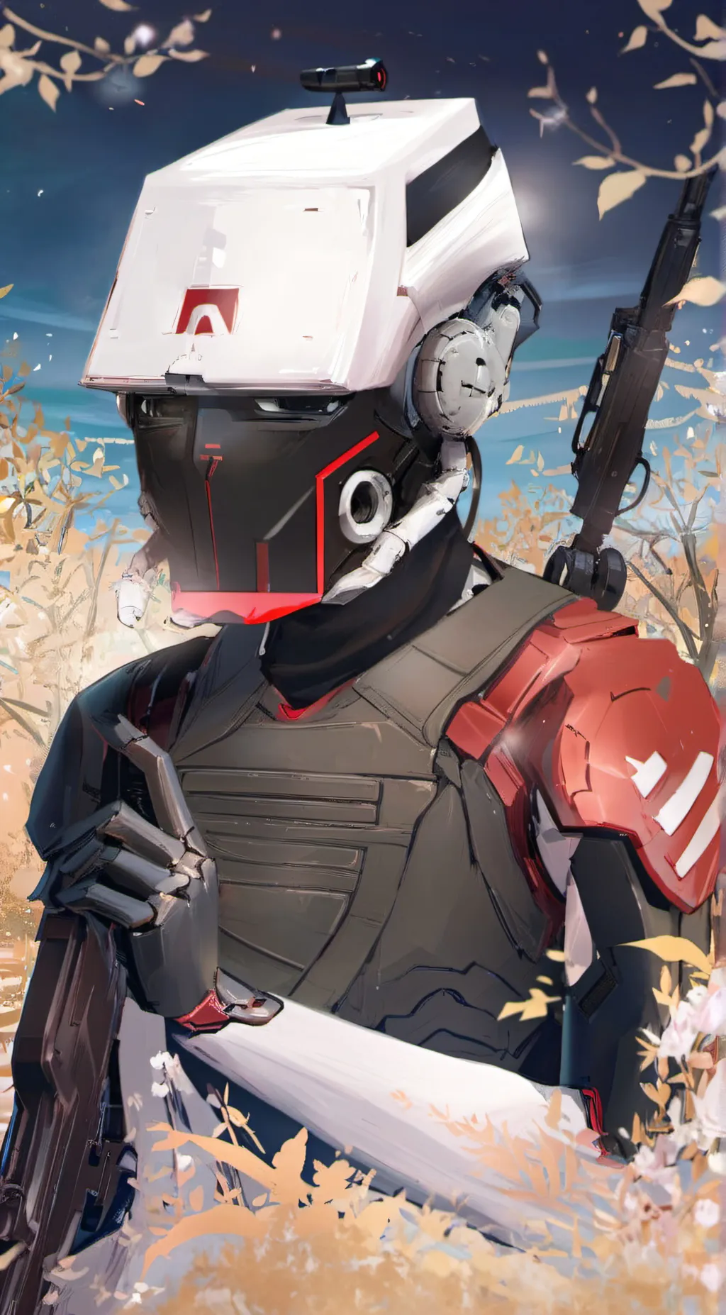 ai character: mega titan background