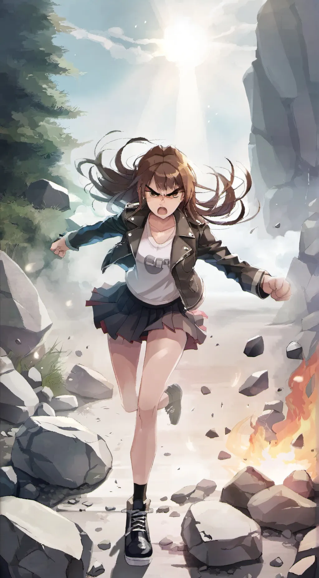 ai character: Liz background