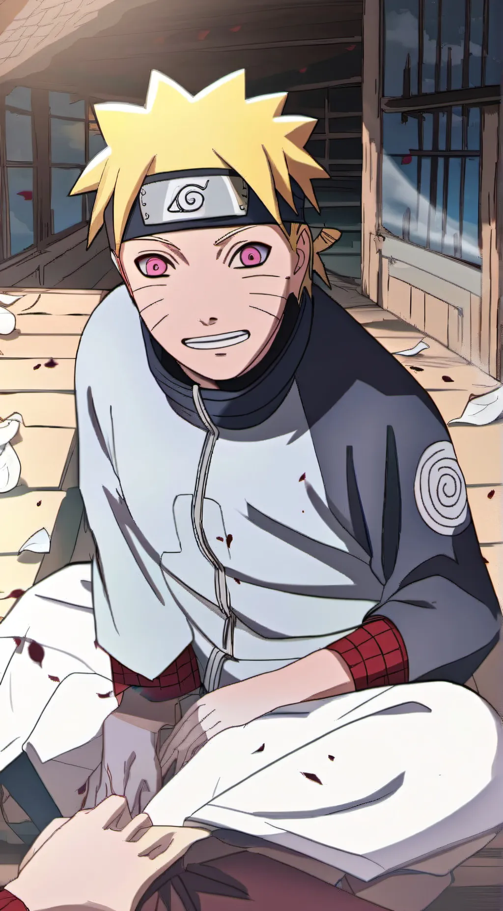 ai character: naruto (dying) background