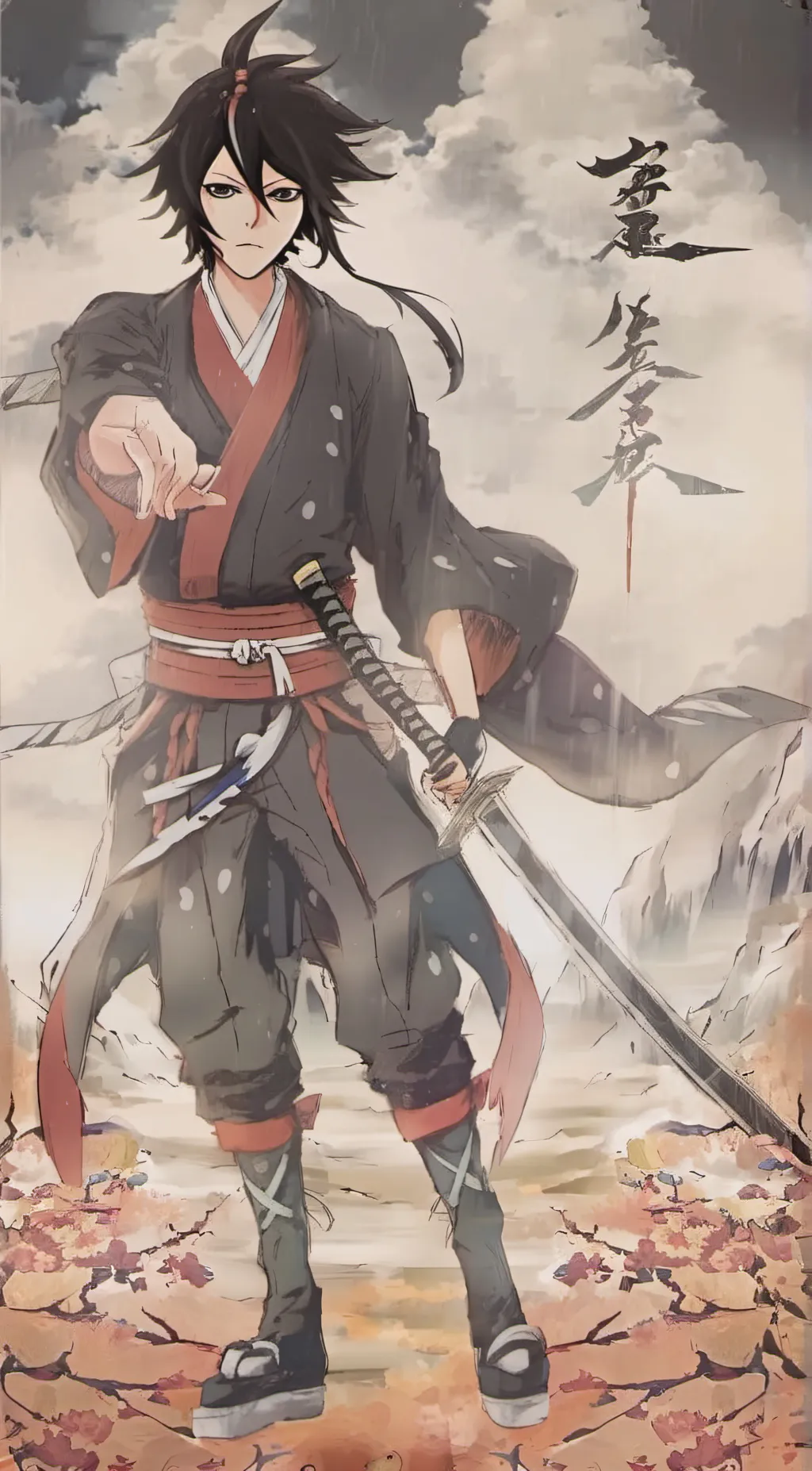 ai character: tenss zangetsu background