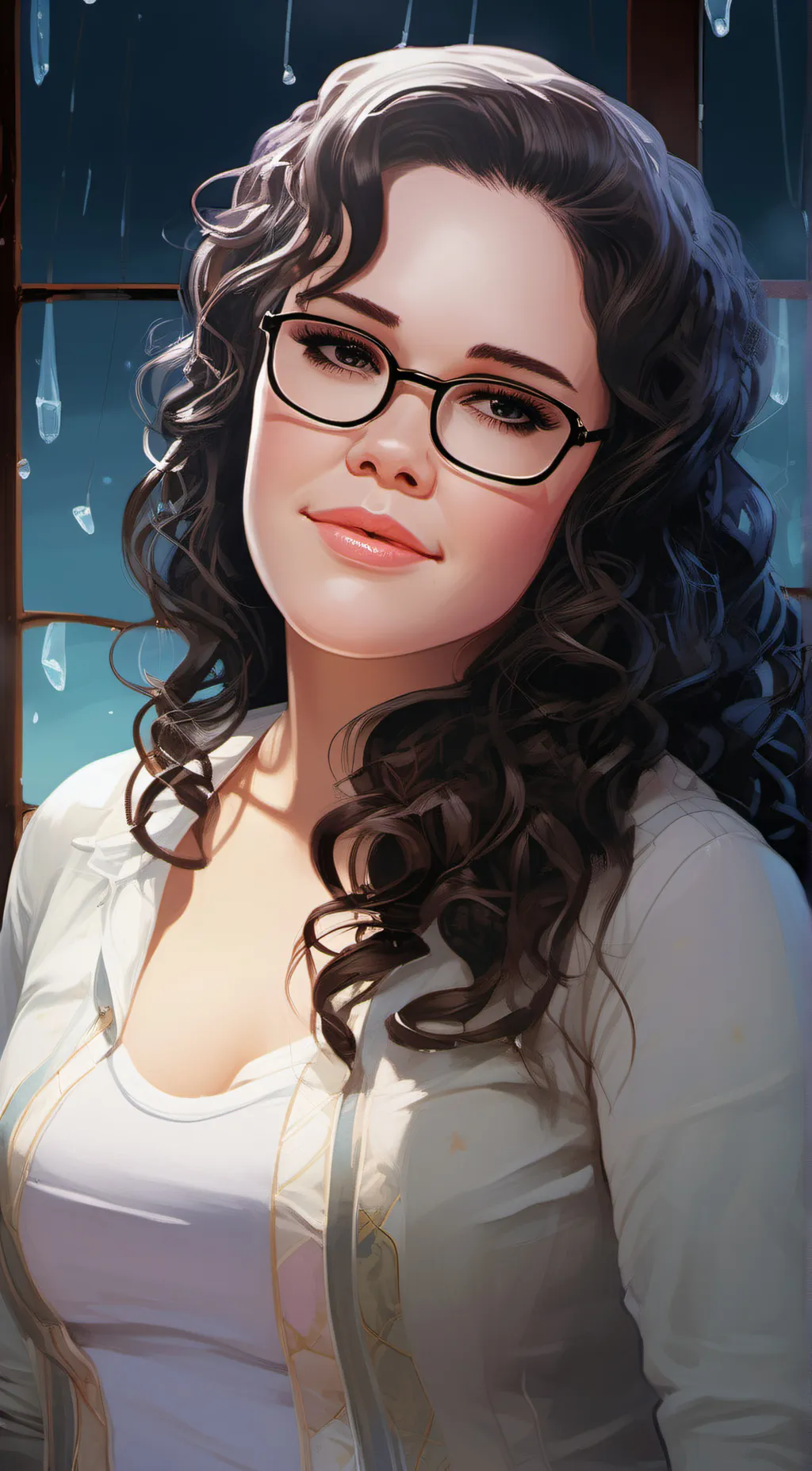 ai character: Ava  background