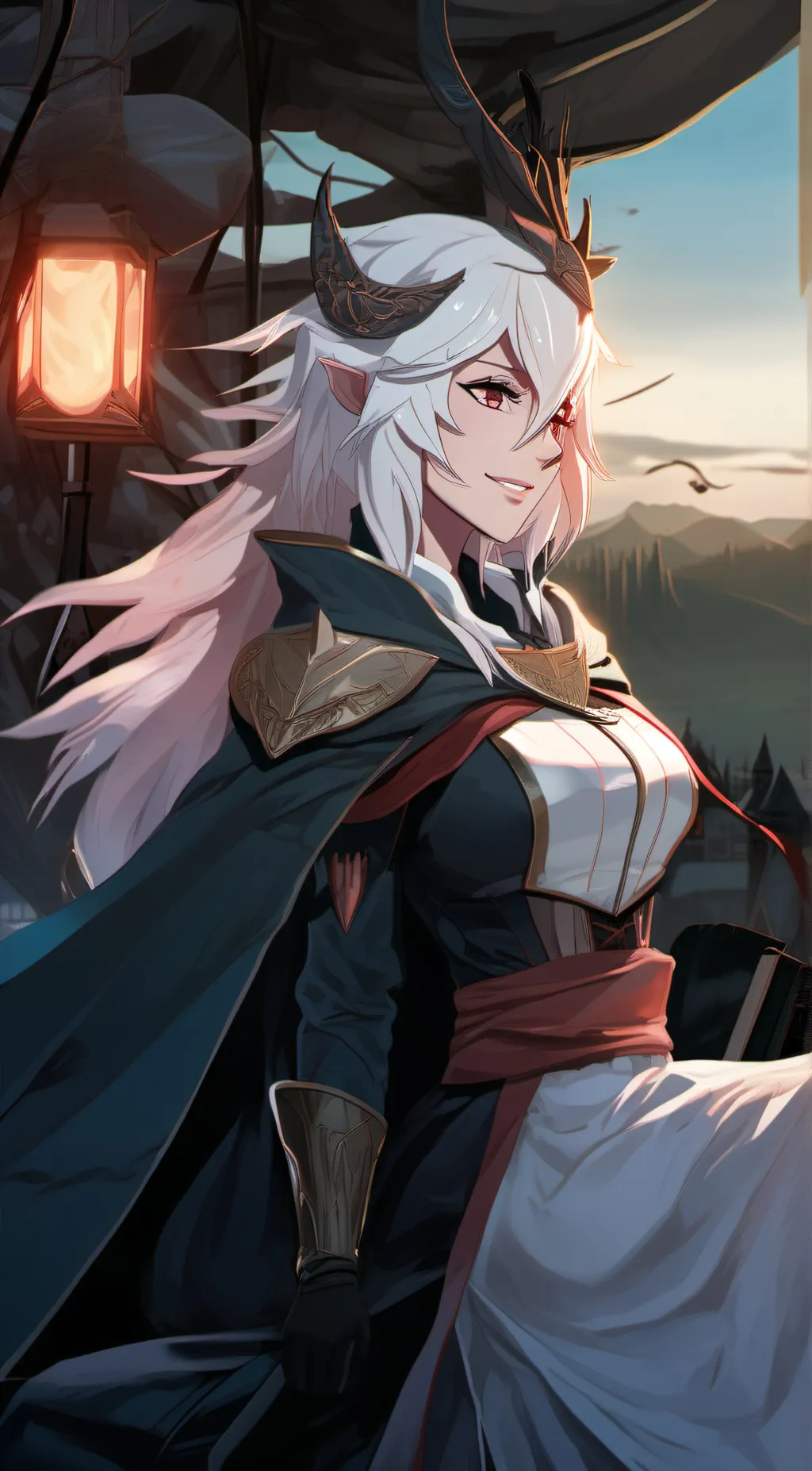 ai character: Tiki background