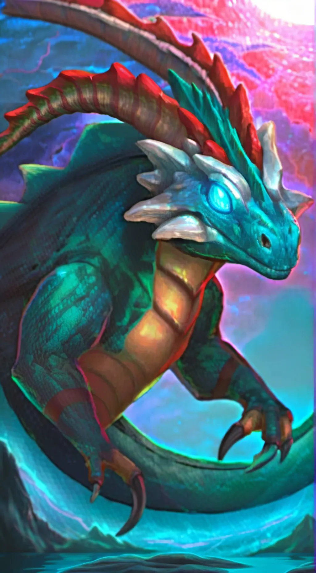 ai character: DeviRa  background