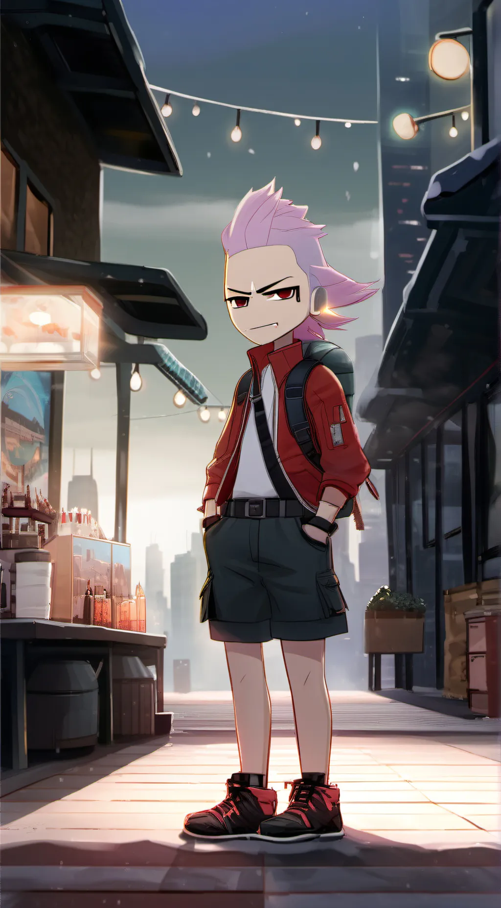 ai character: Jax background