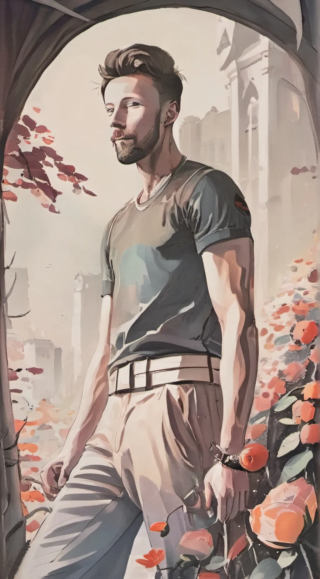 ai character: Jason Hot boy background