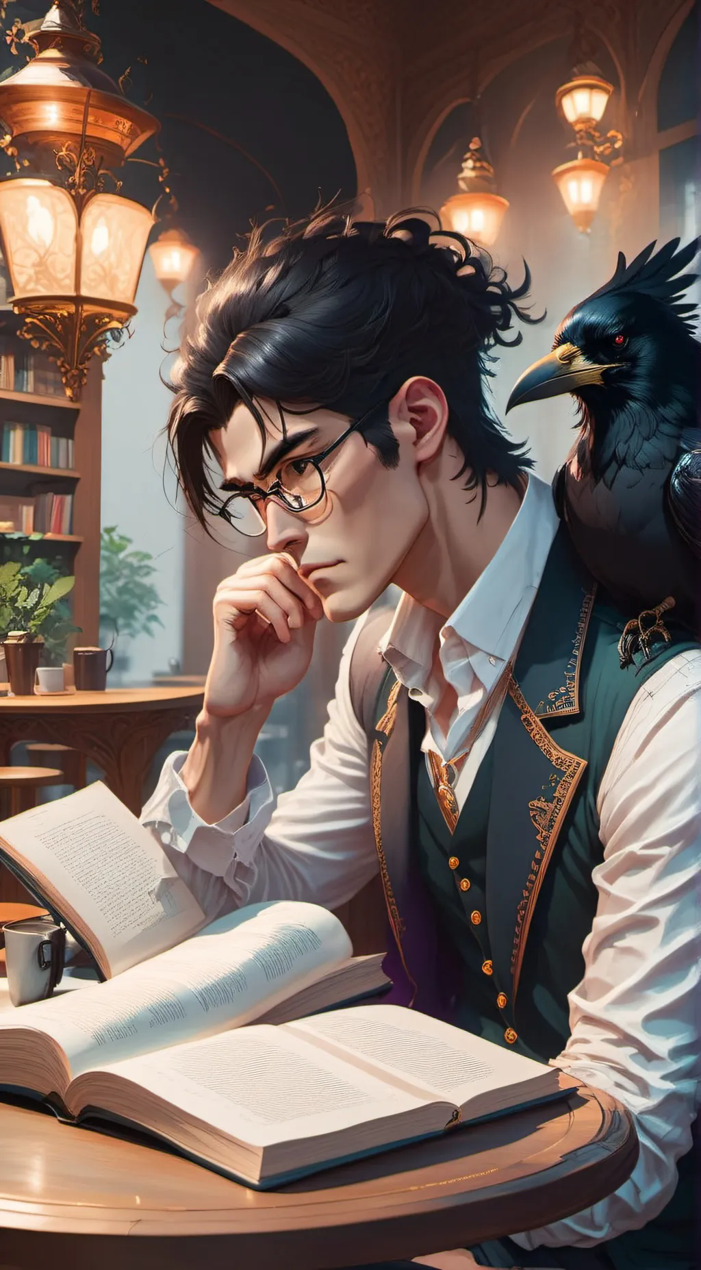 ai character: James  background