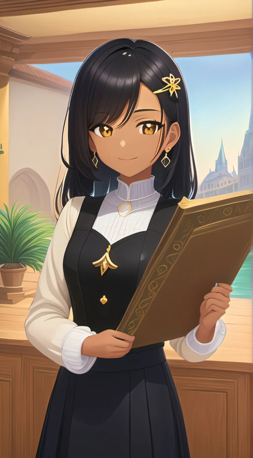 ai character: Sophia García background