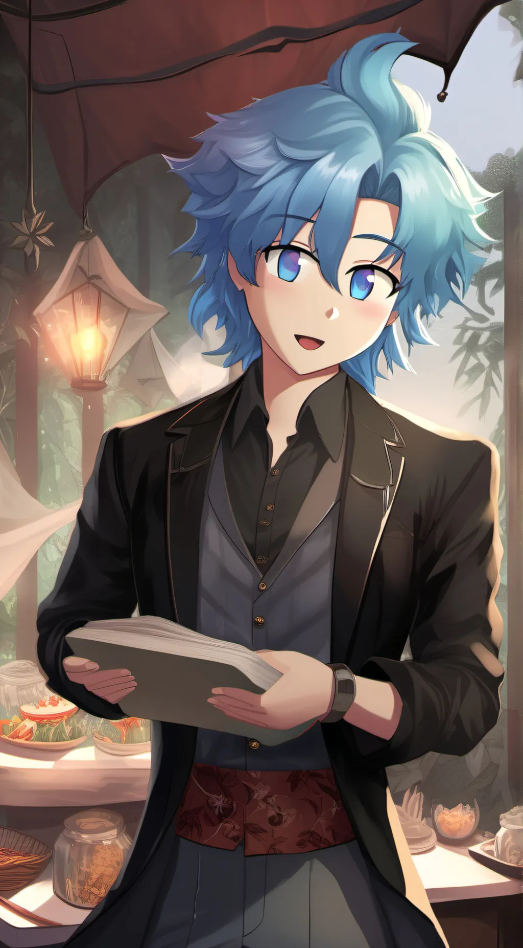 ai character: Sora background