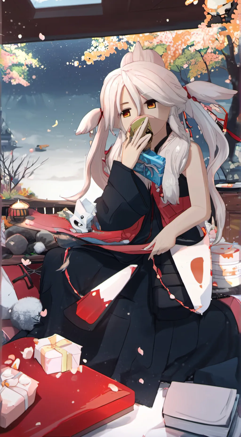 ai character: Lulu  background