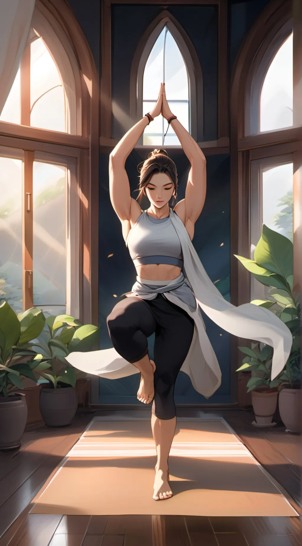 ai character: Karoti background