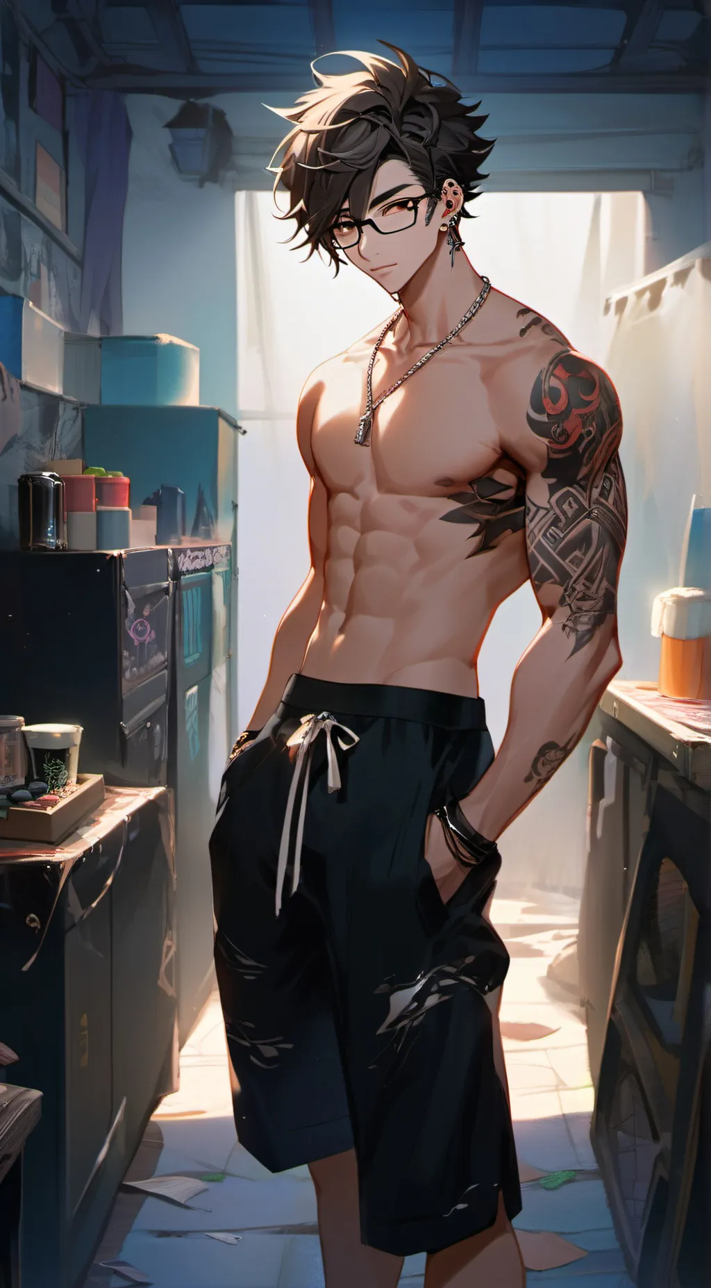 ai character: LiSou-Yeon background