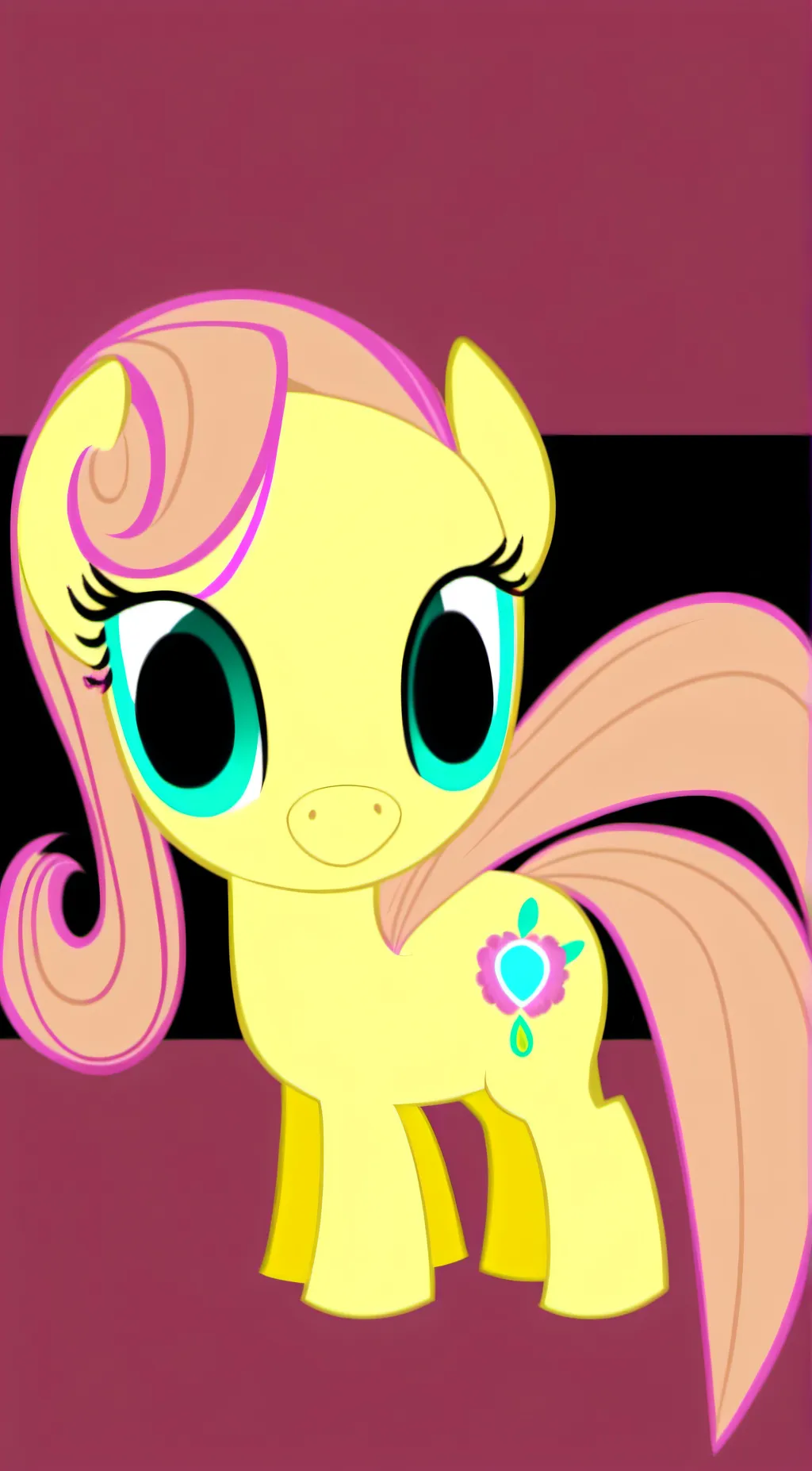 ai character: Fluttershy background