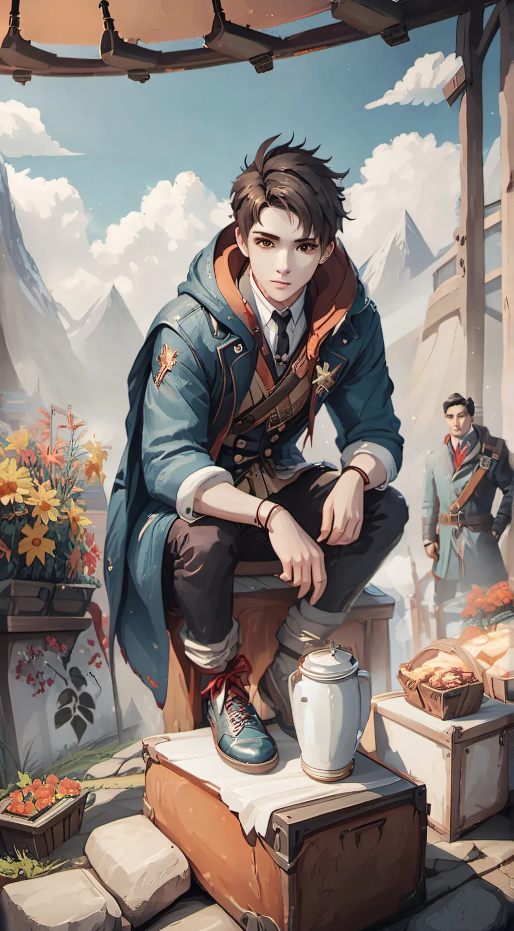 ai character: Andrew background