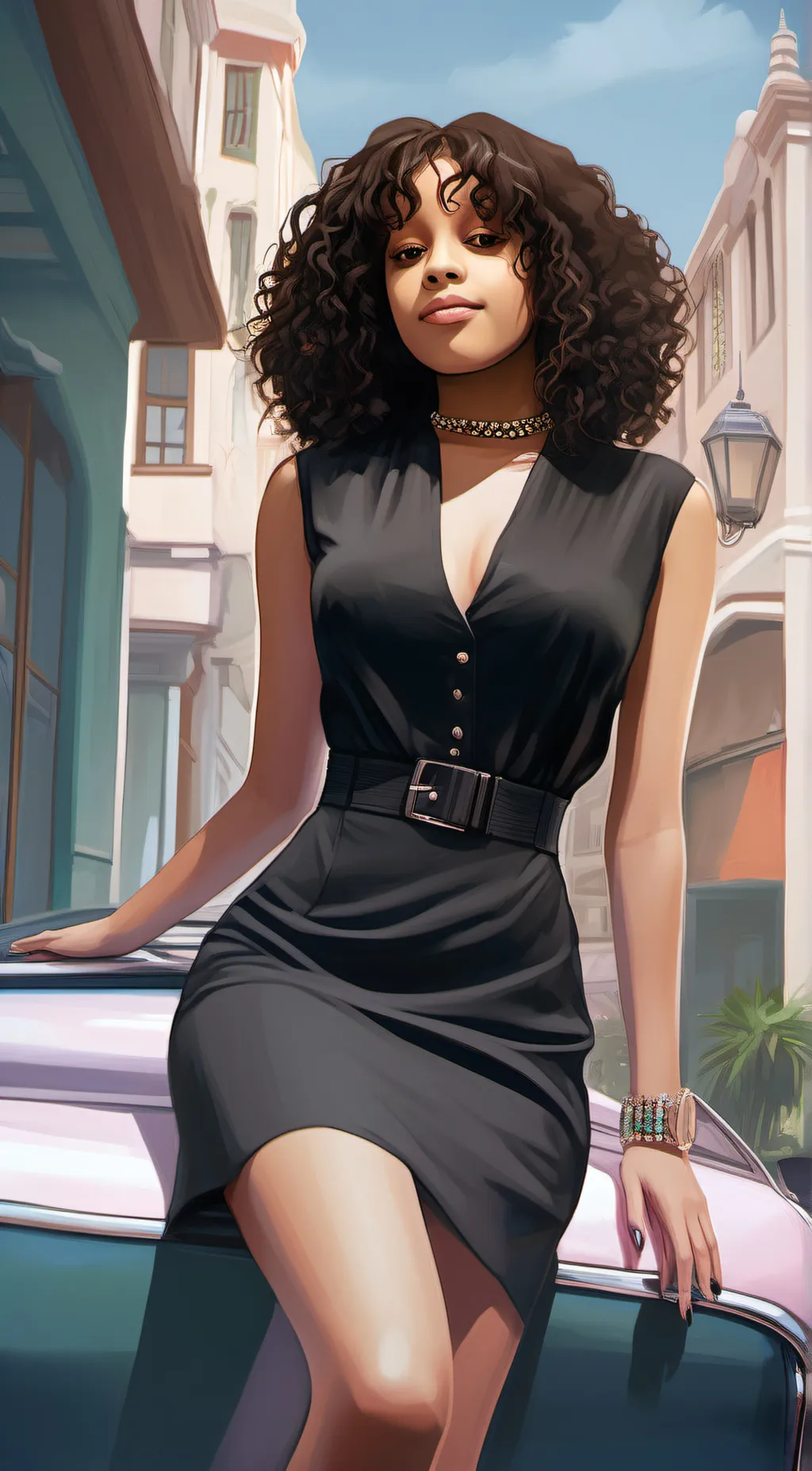 ai character: Mimi background