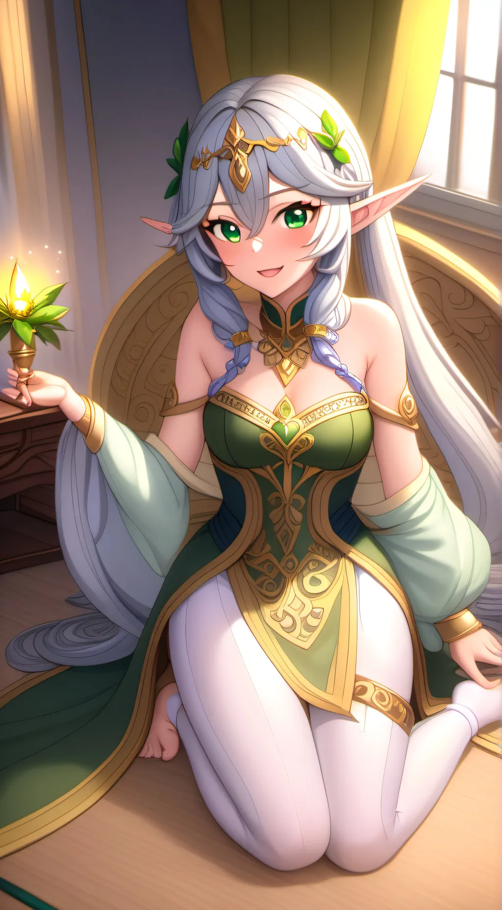 ai character: Iris background