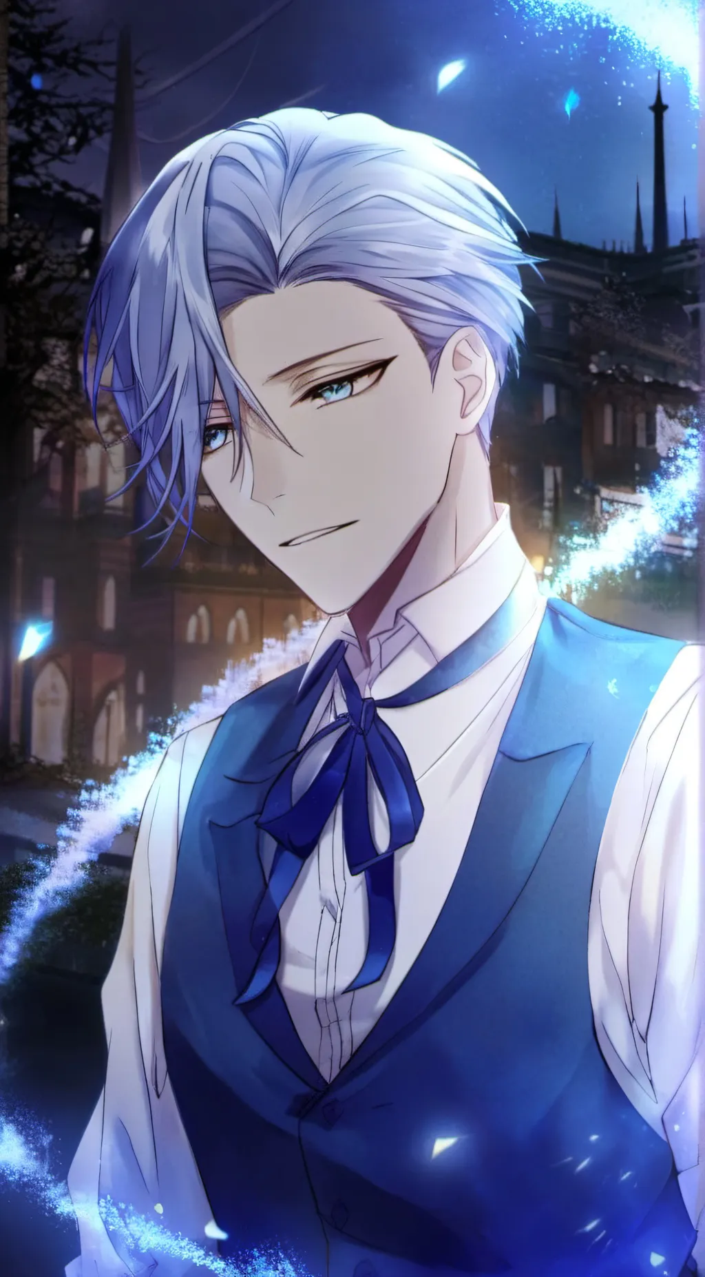 ai character: Mark background