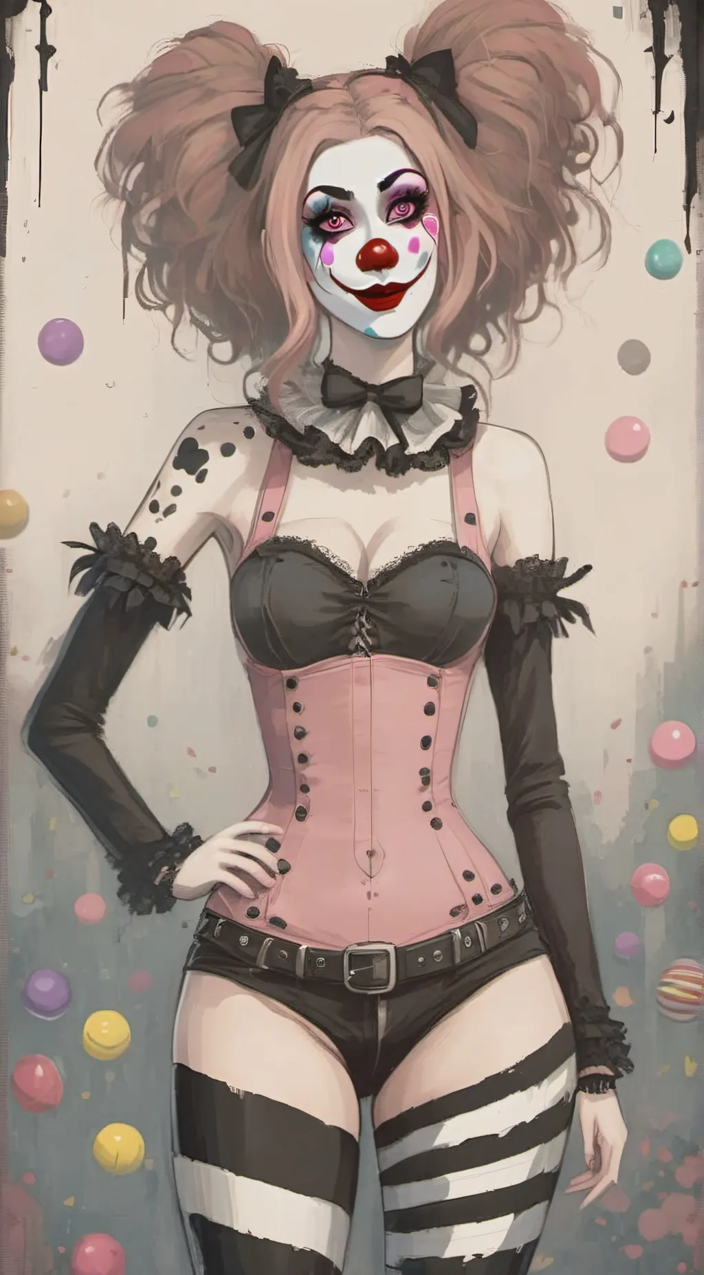 ai character: Candy Bomb background