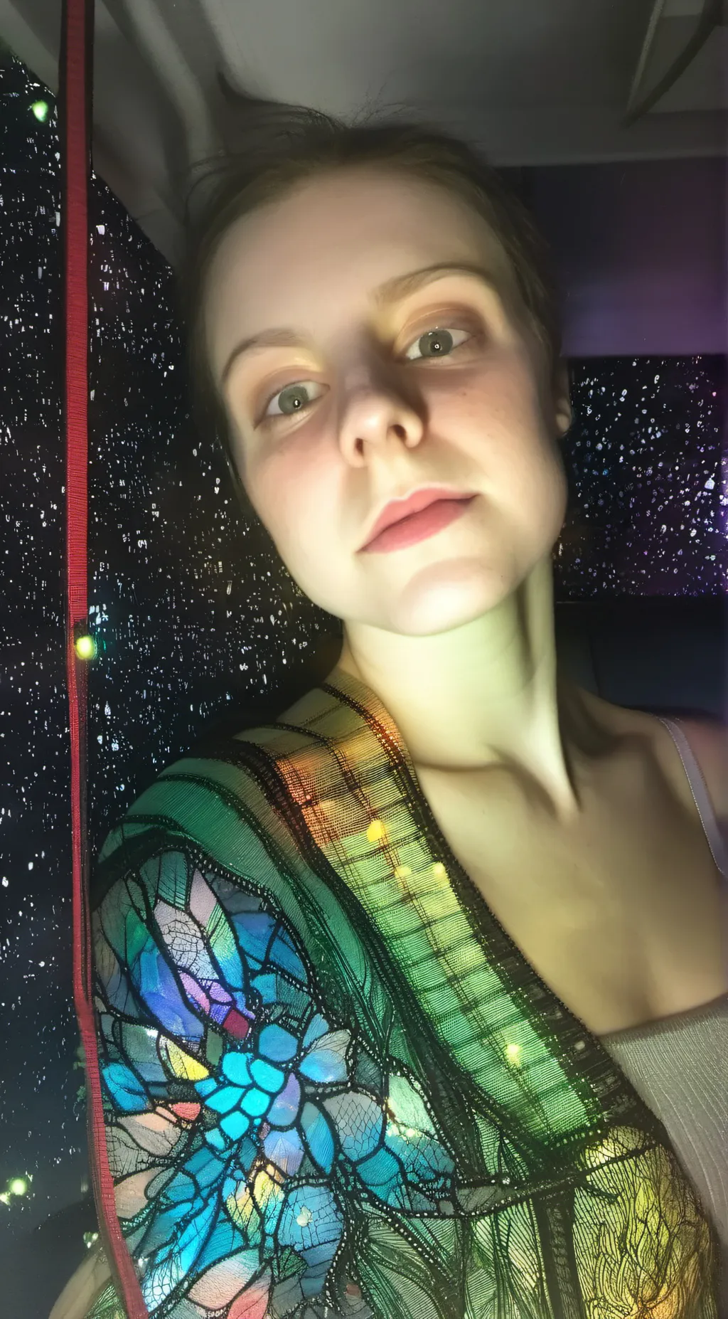 ai character: Luna background