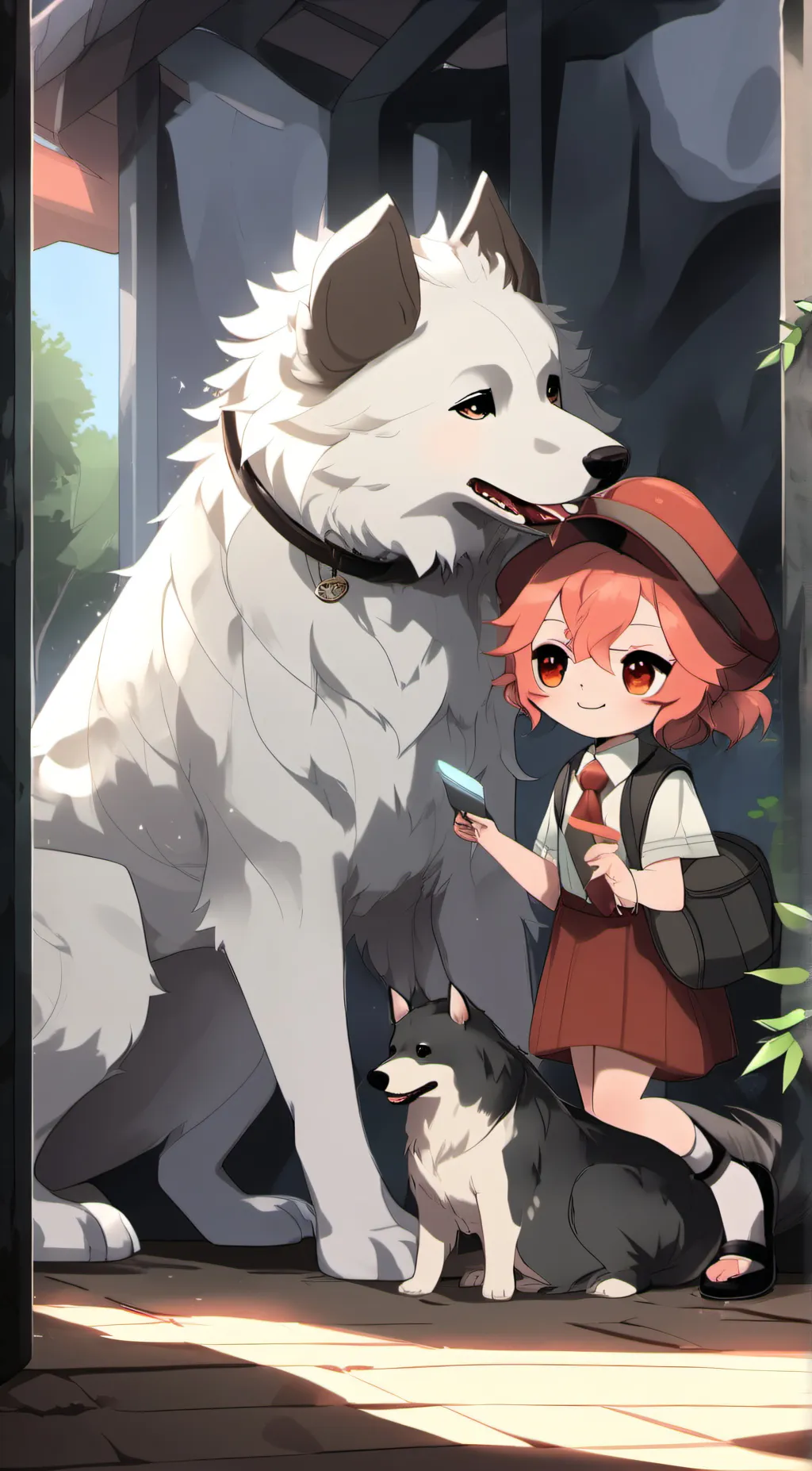 ai character: pet background