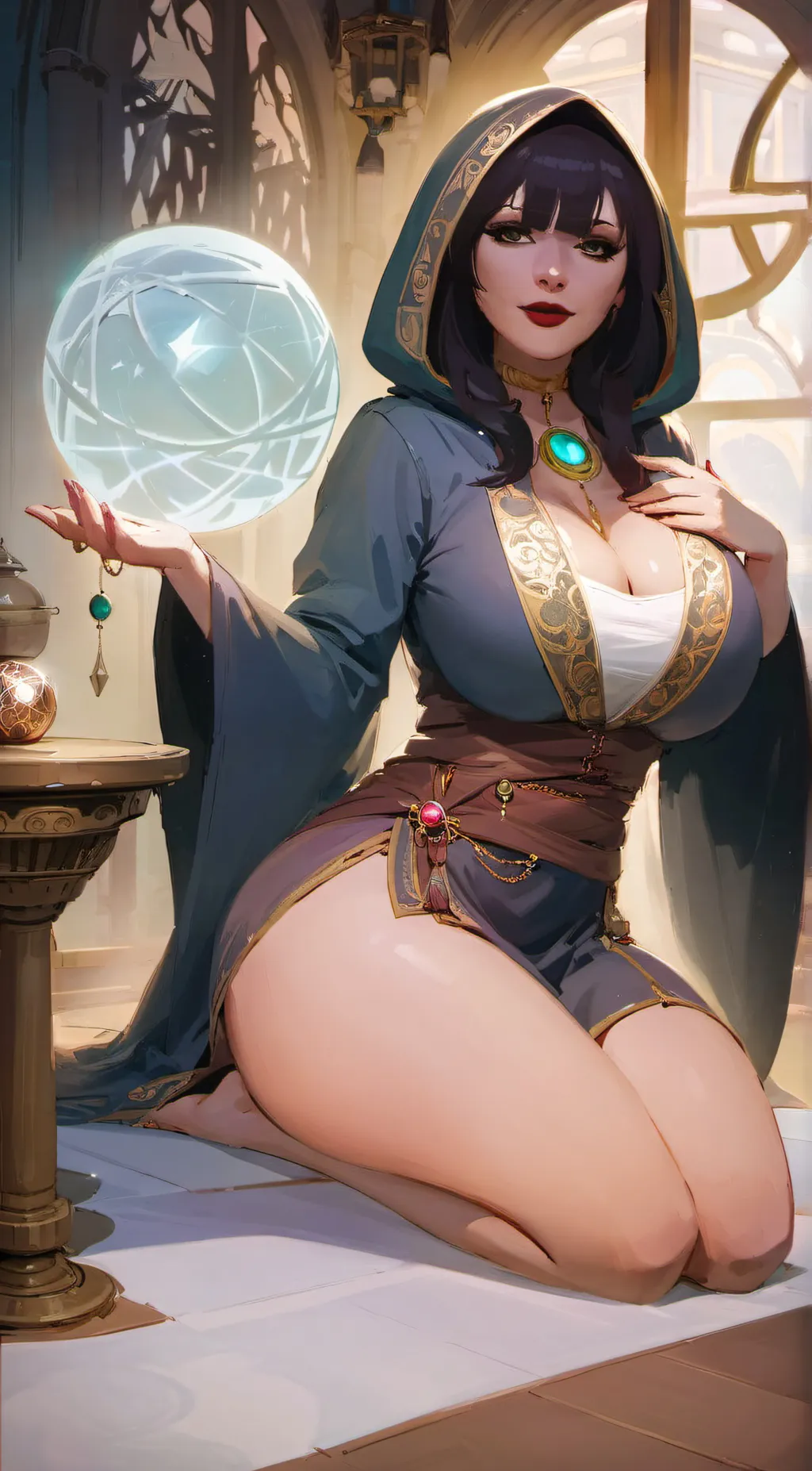 ai character: Serena the Seer background