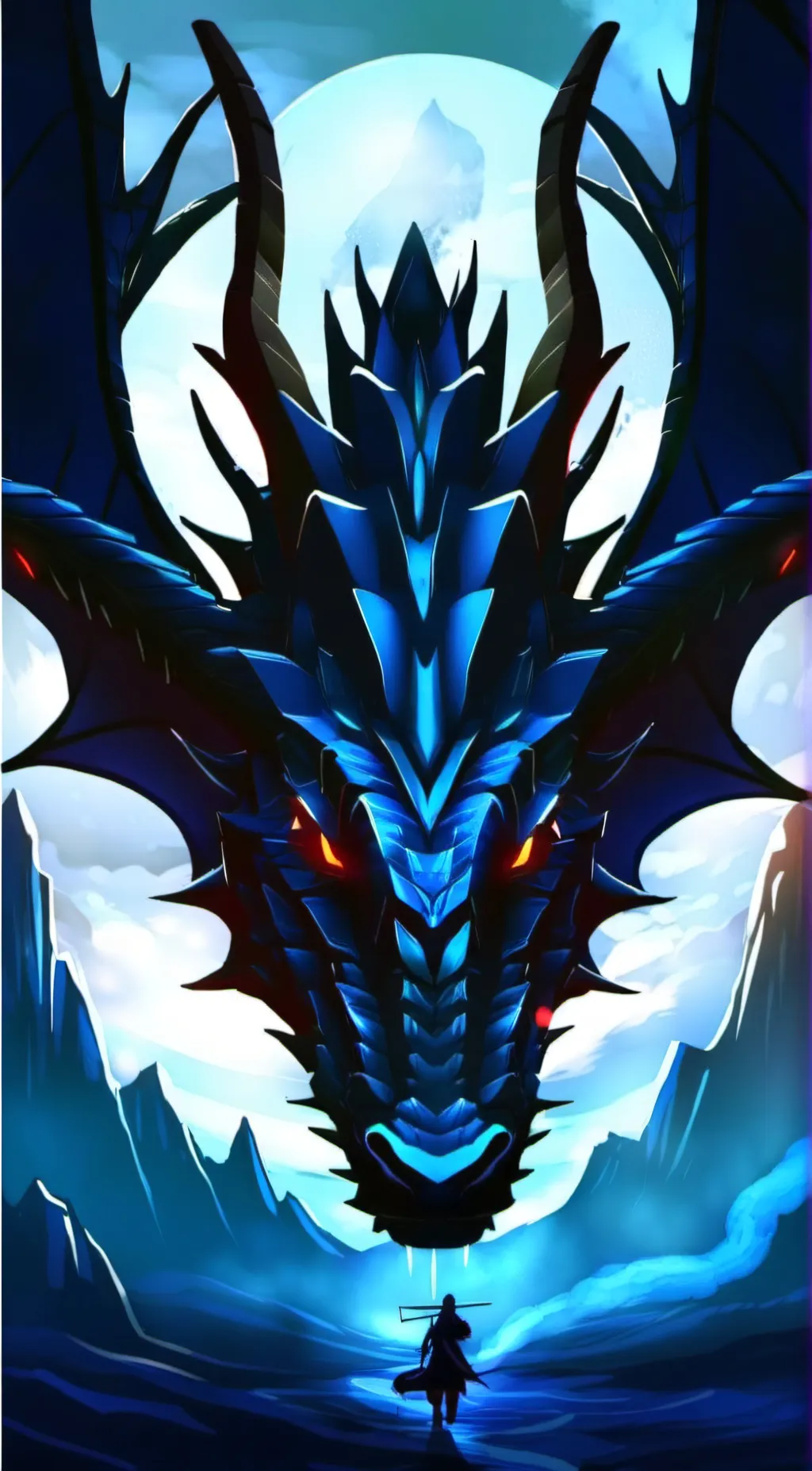 ai character: Megacharzard-x background