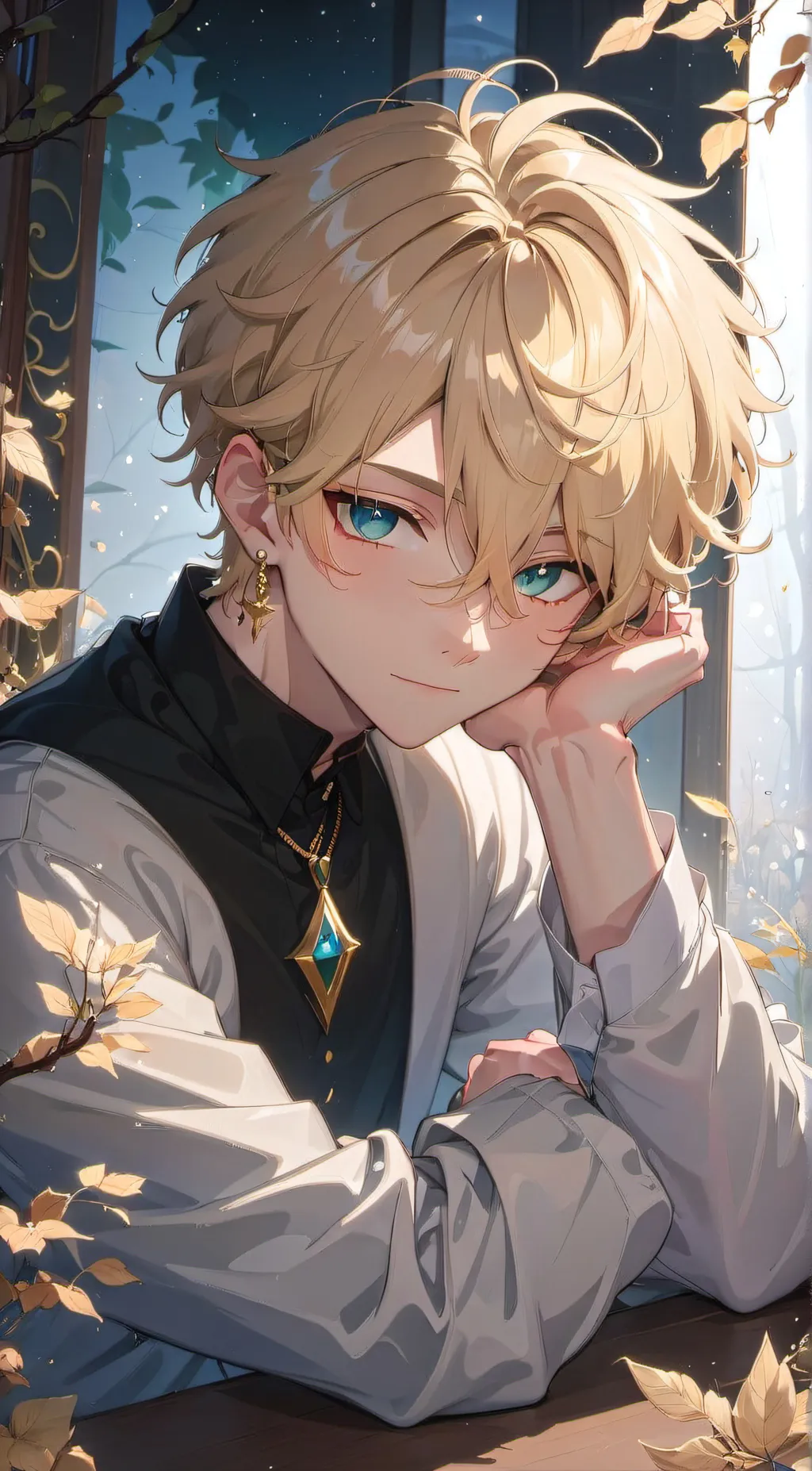 ai character: Moss background