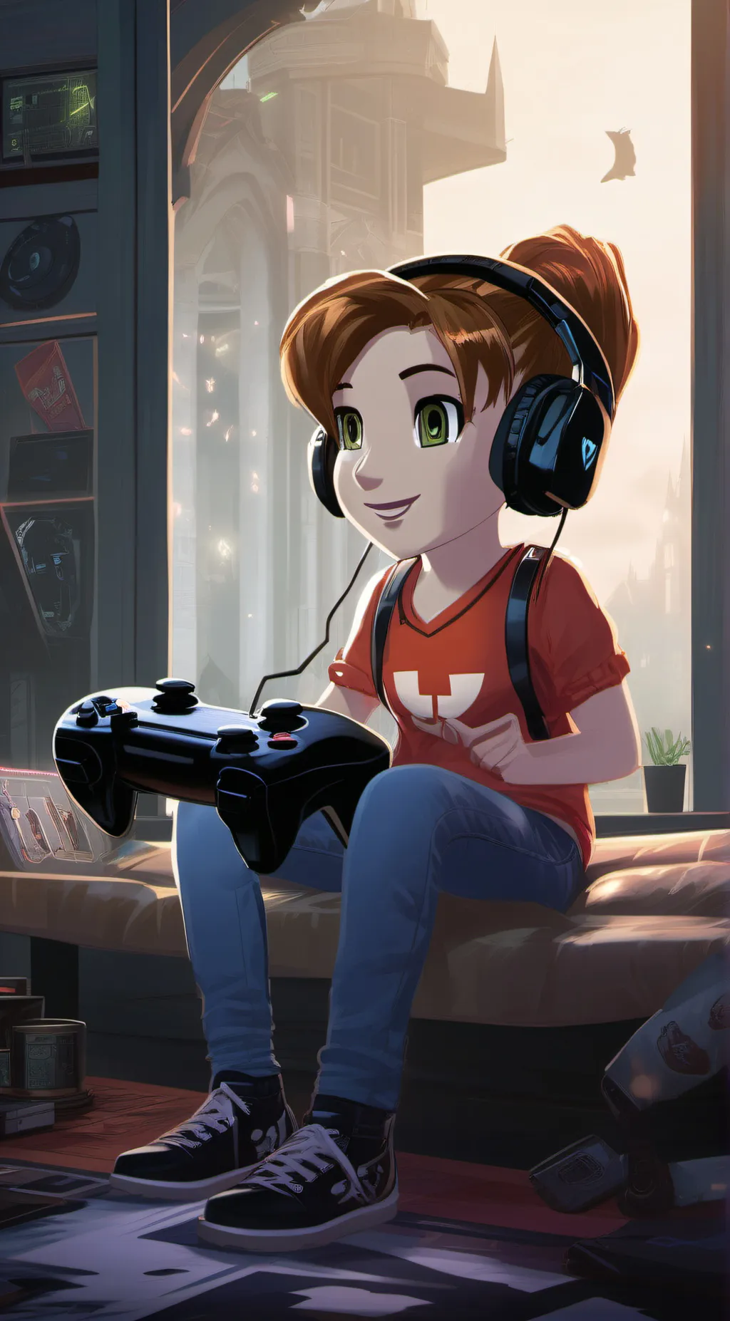 ai character: zeny background