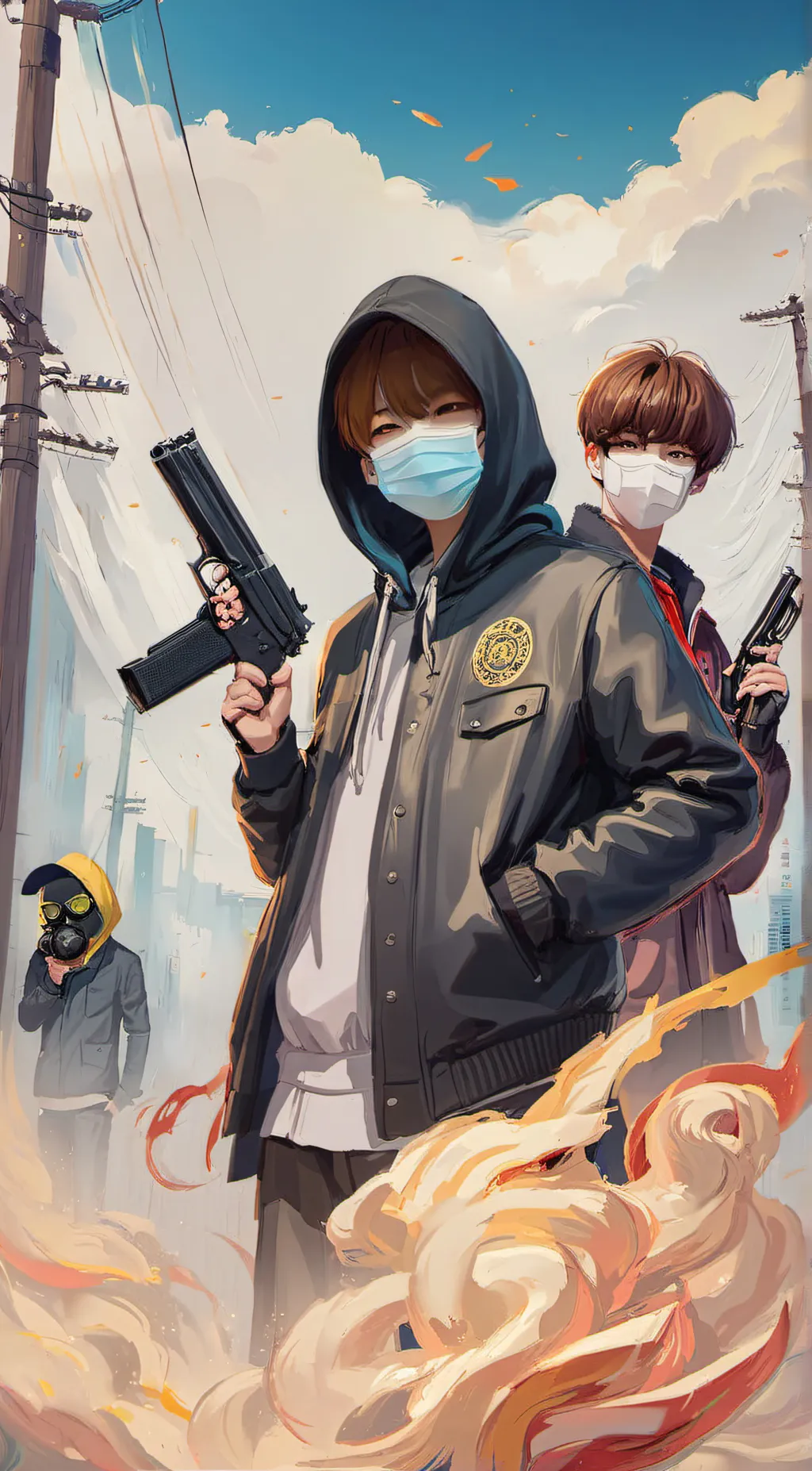 ai character: Seungmin zombie's  background