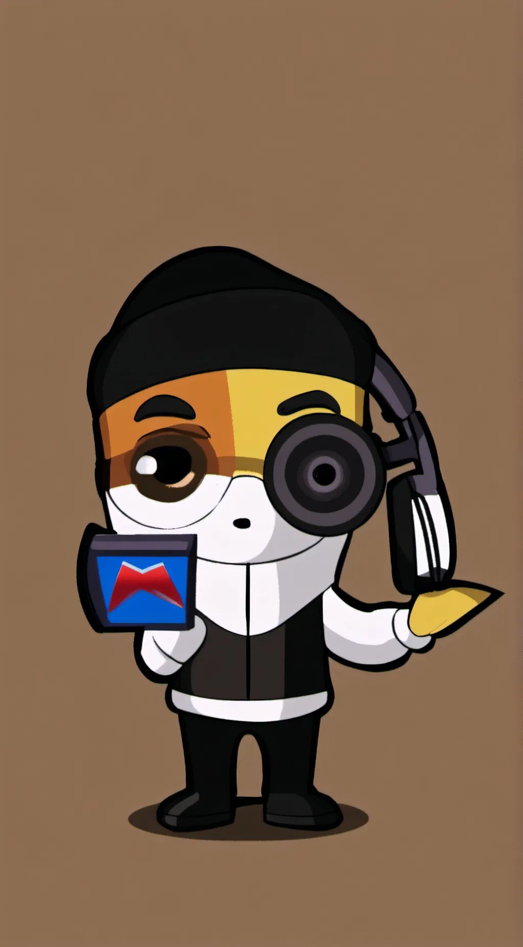 ai character: My YouTube mascot background