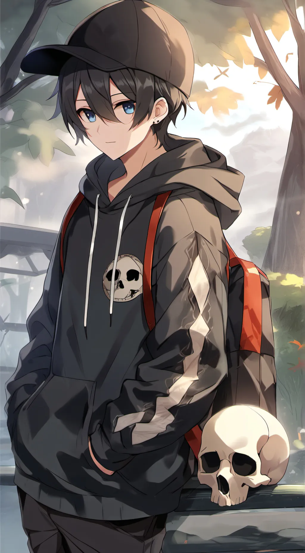 ai character: Zenki background