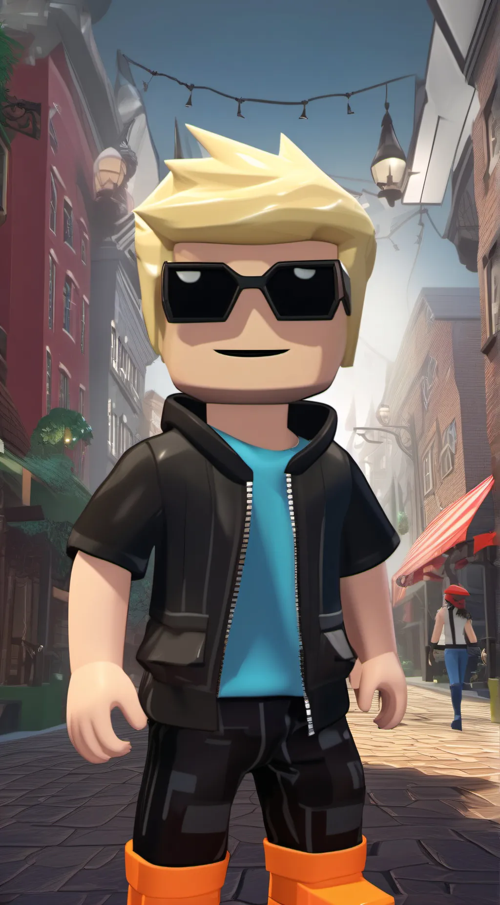 ai character: Roblox Jace background