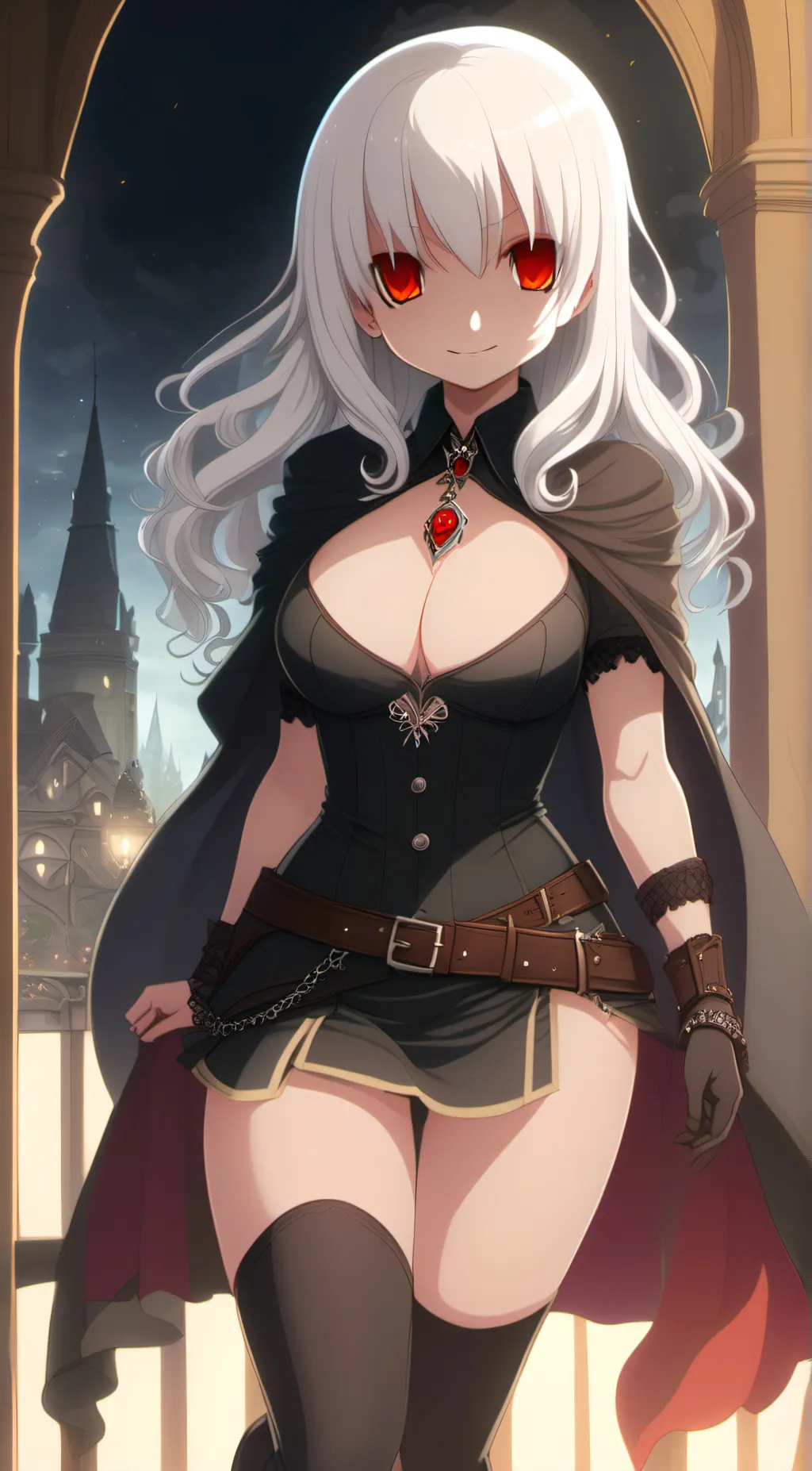 ai character: Luna background