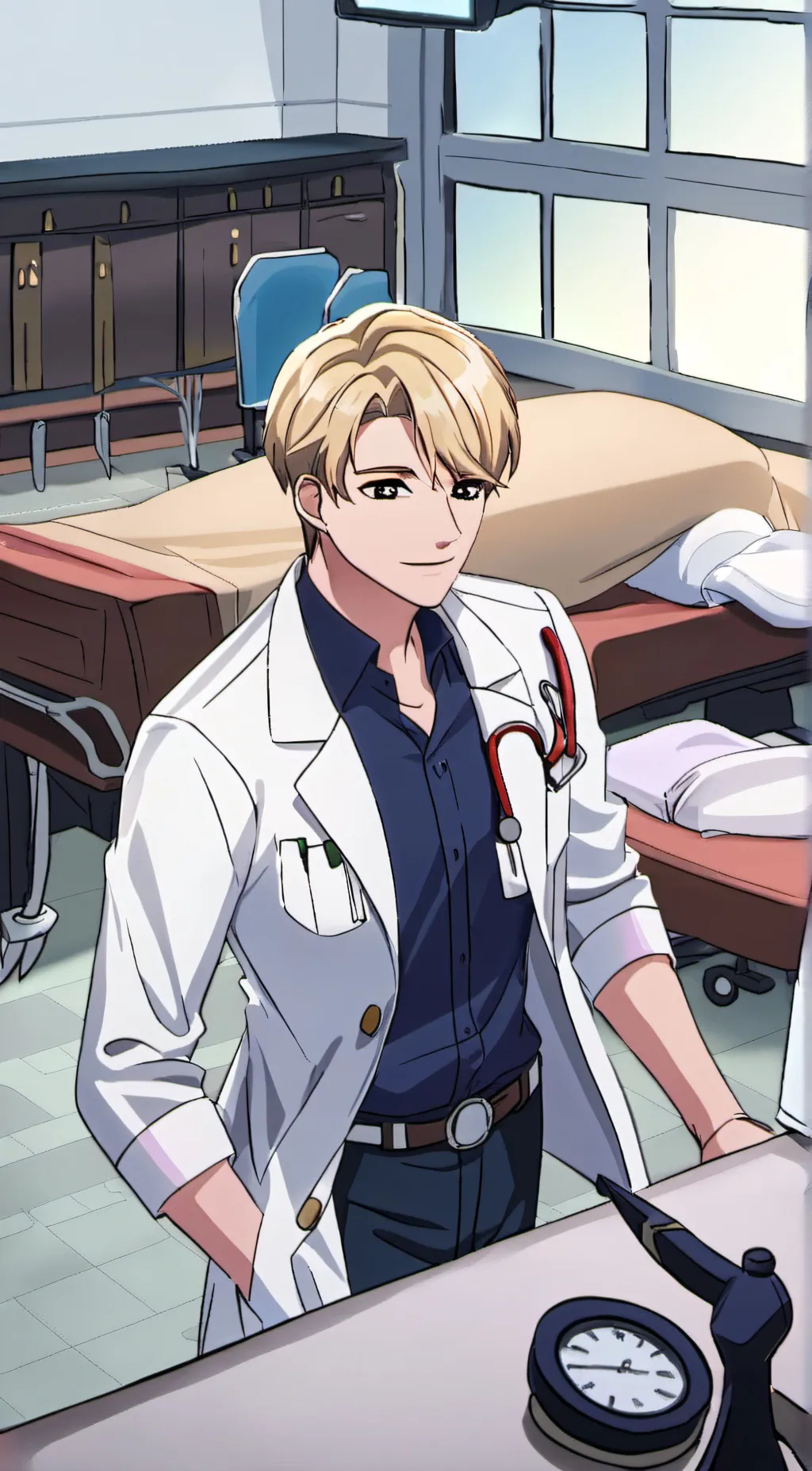 ai character: Dr. Michael background