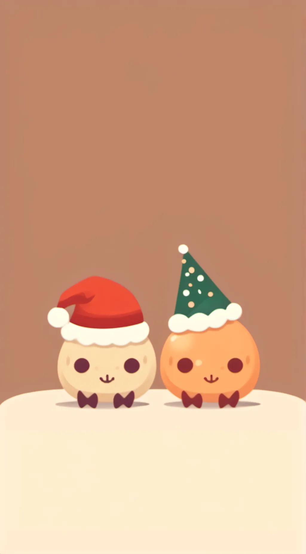 ai character: evos for Christmas background