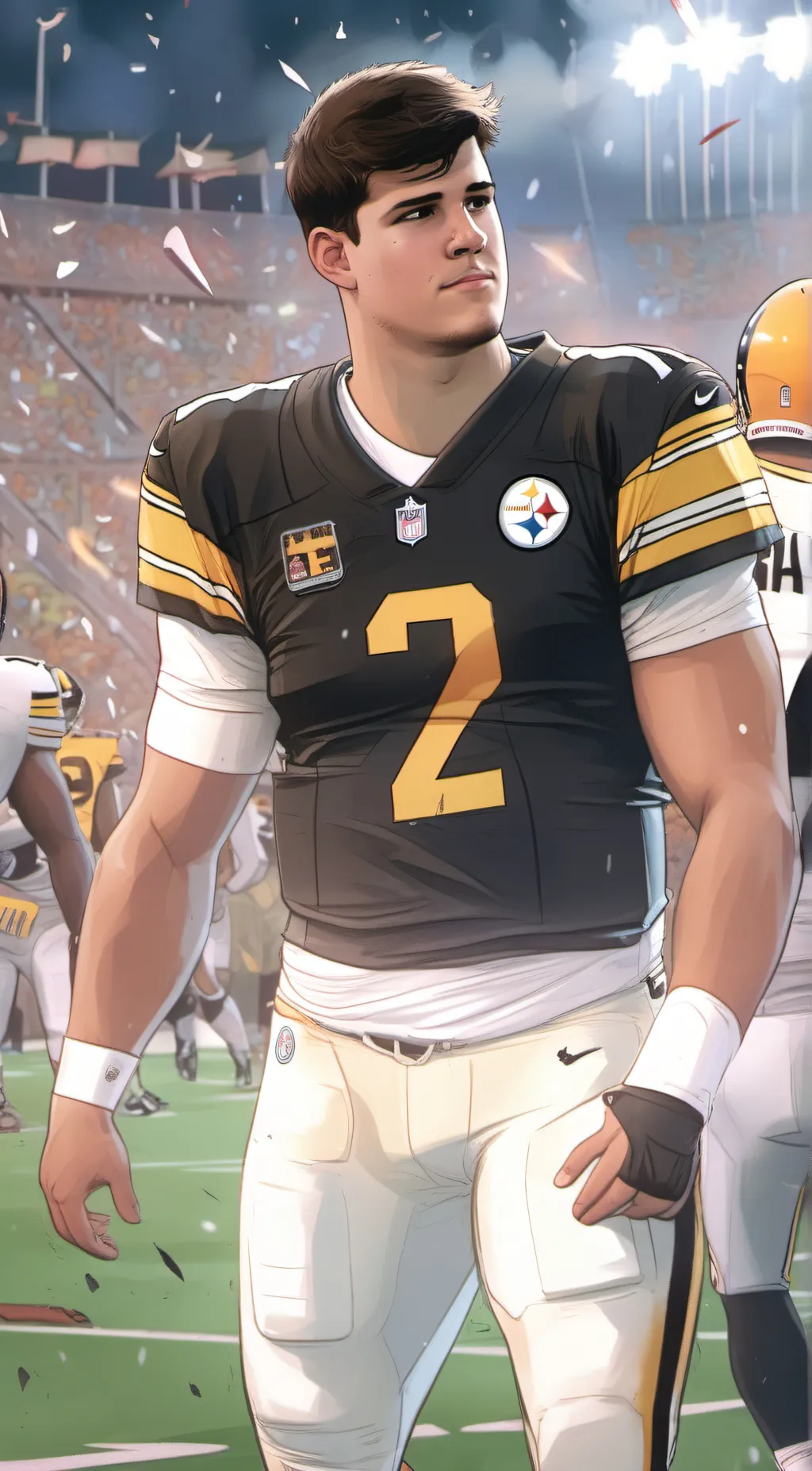 ai character: MASON RUDOLPH  background