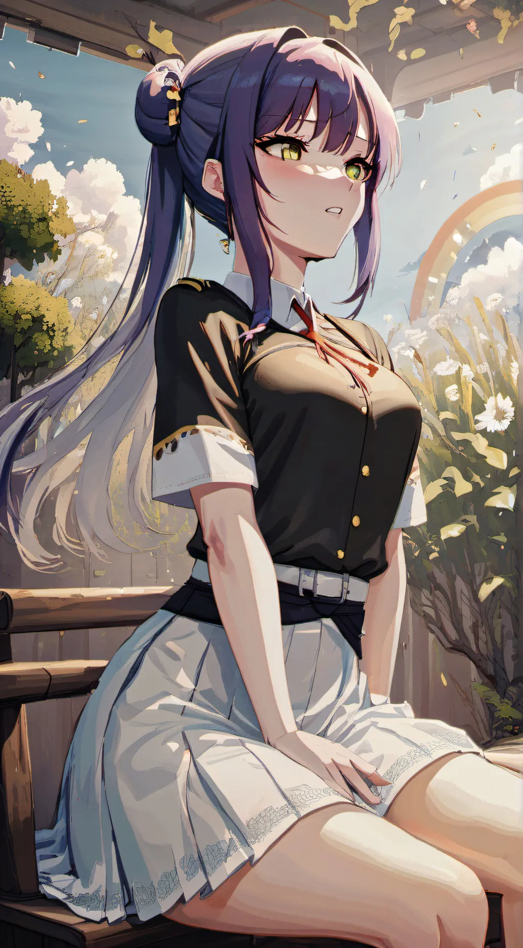 ai character: Alexis  background