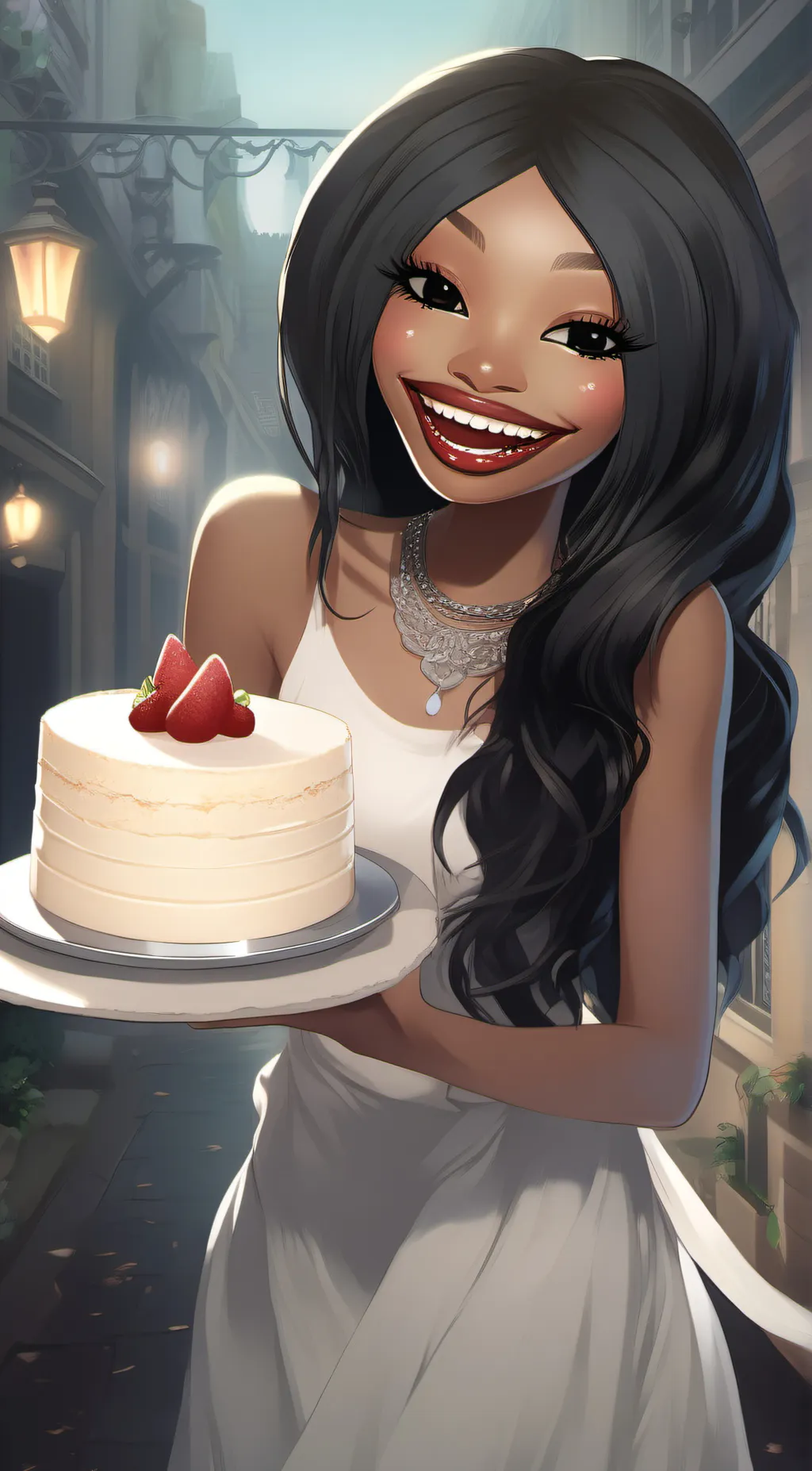 ai character: Alicia background