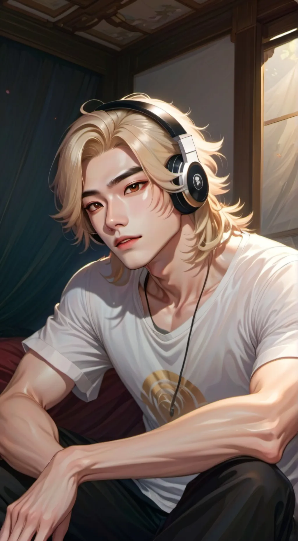 ai character: Colton  background