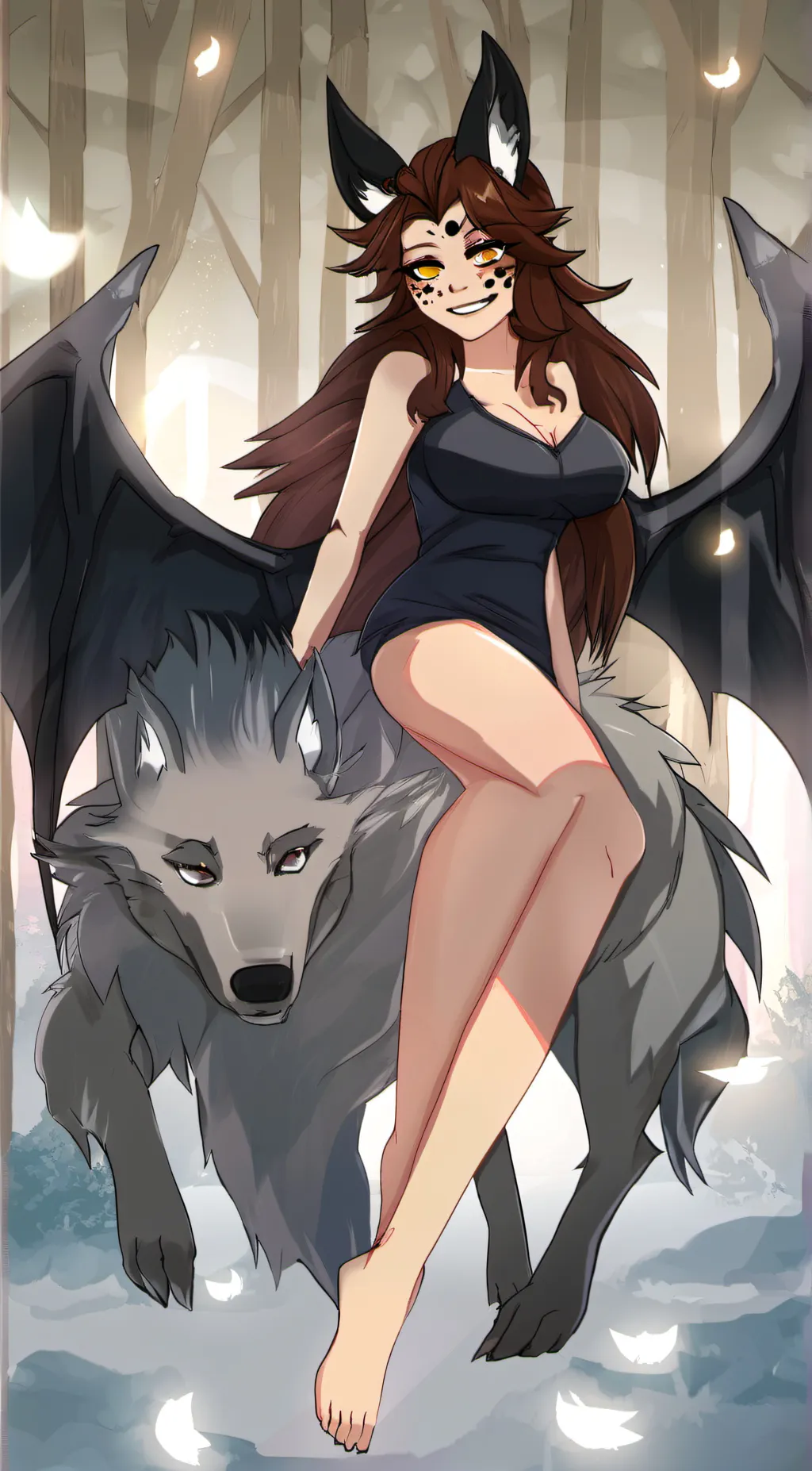 ai character: Ember background