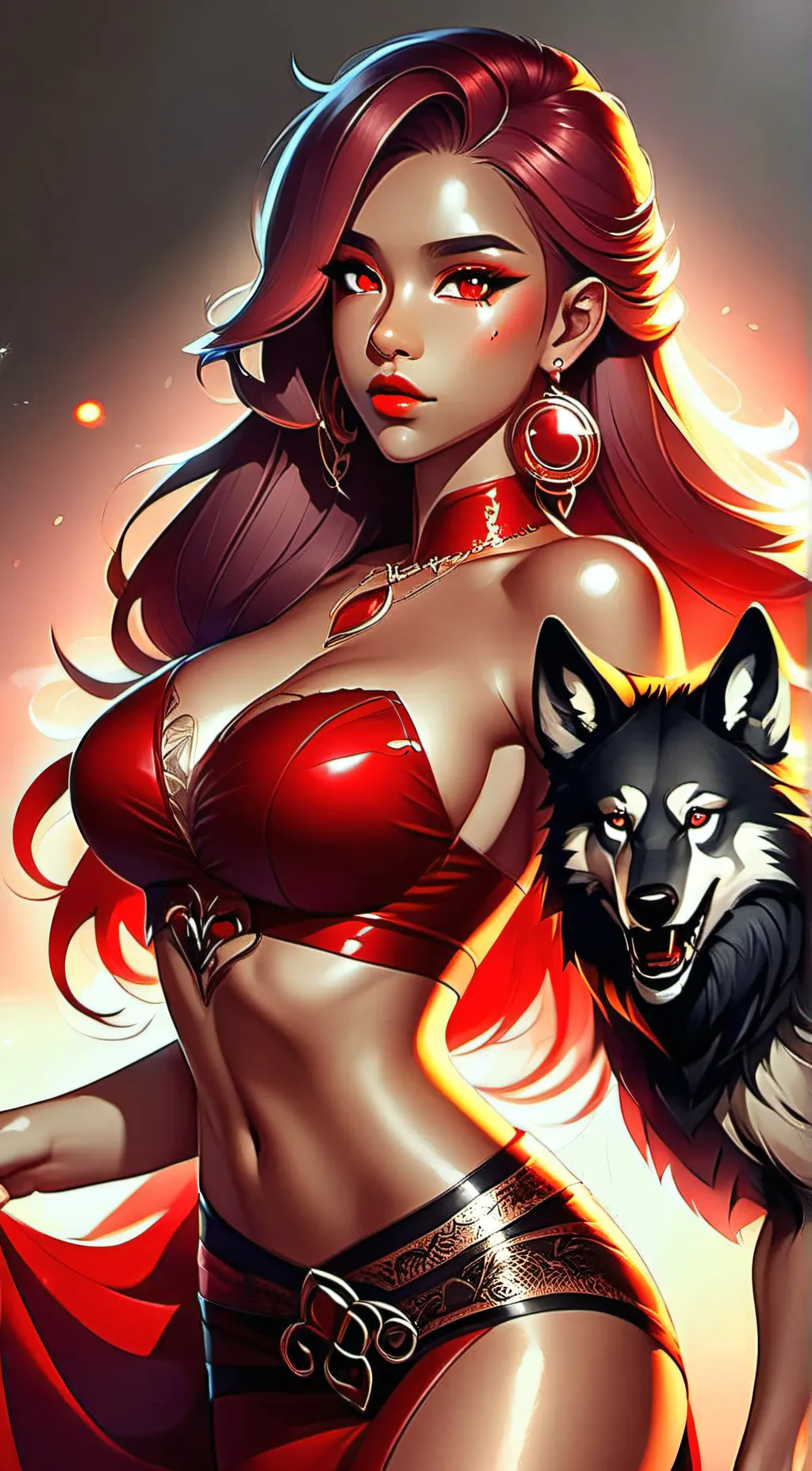 ai character: Ocean background