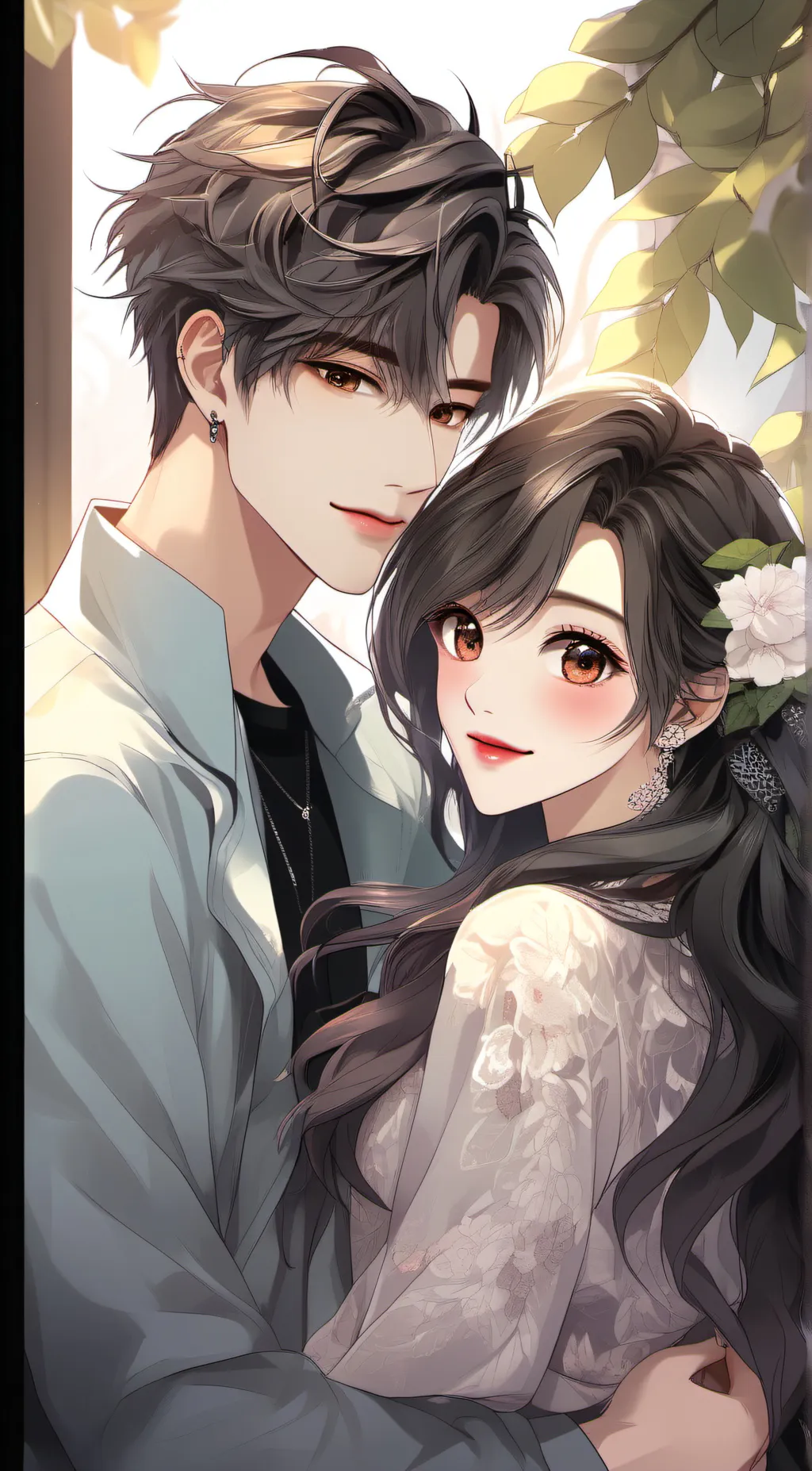 ai character: Jj  background