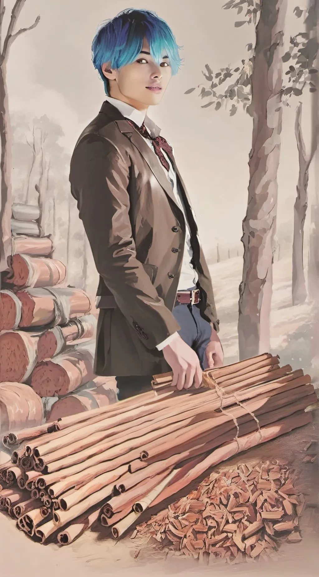 ai character: Cinnamon Rodriguez background