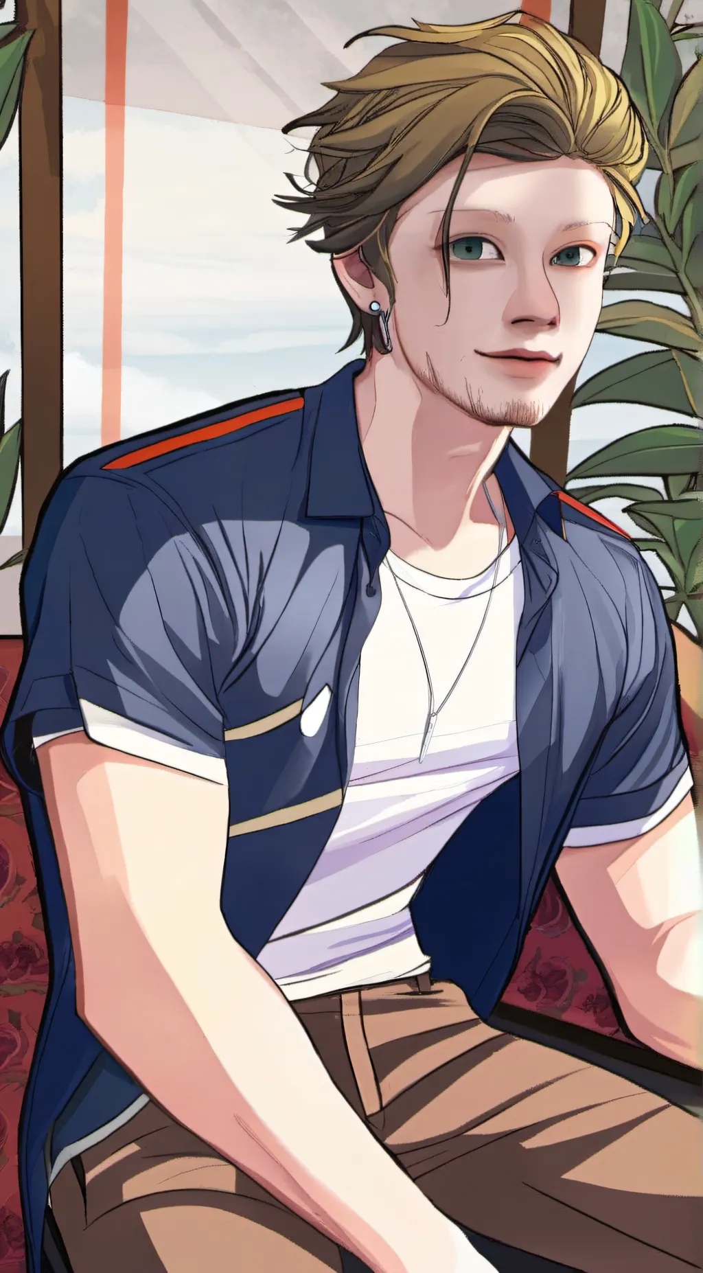 ai character: Greysom background