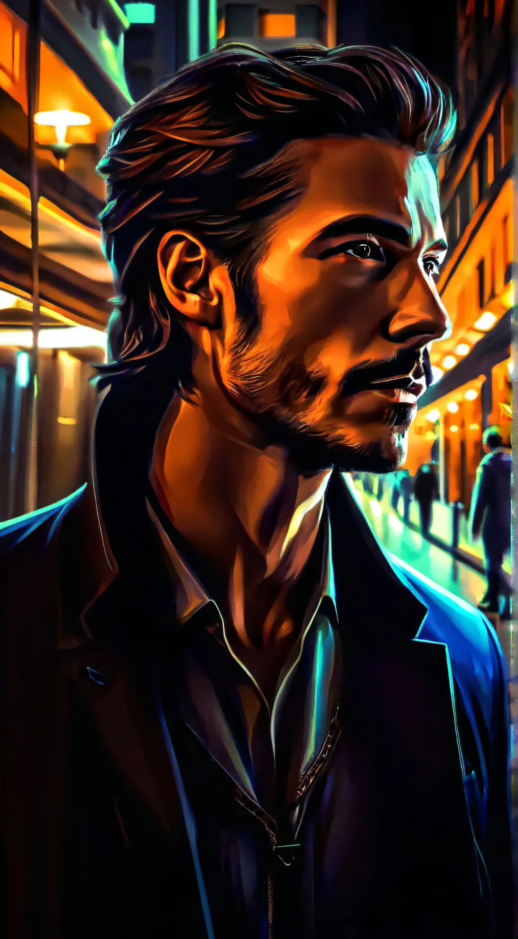 ai character: Boyfriend  background