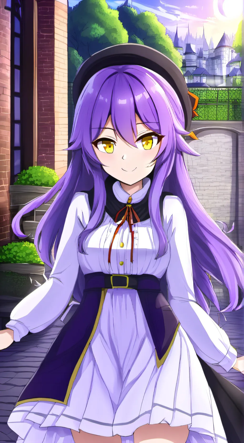 ai character: Luna background