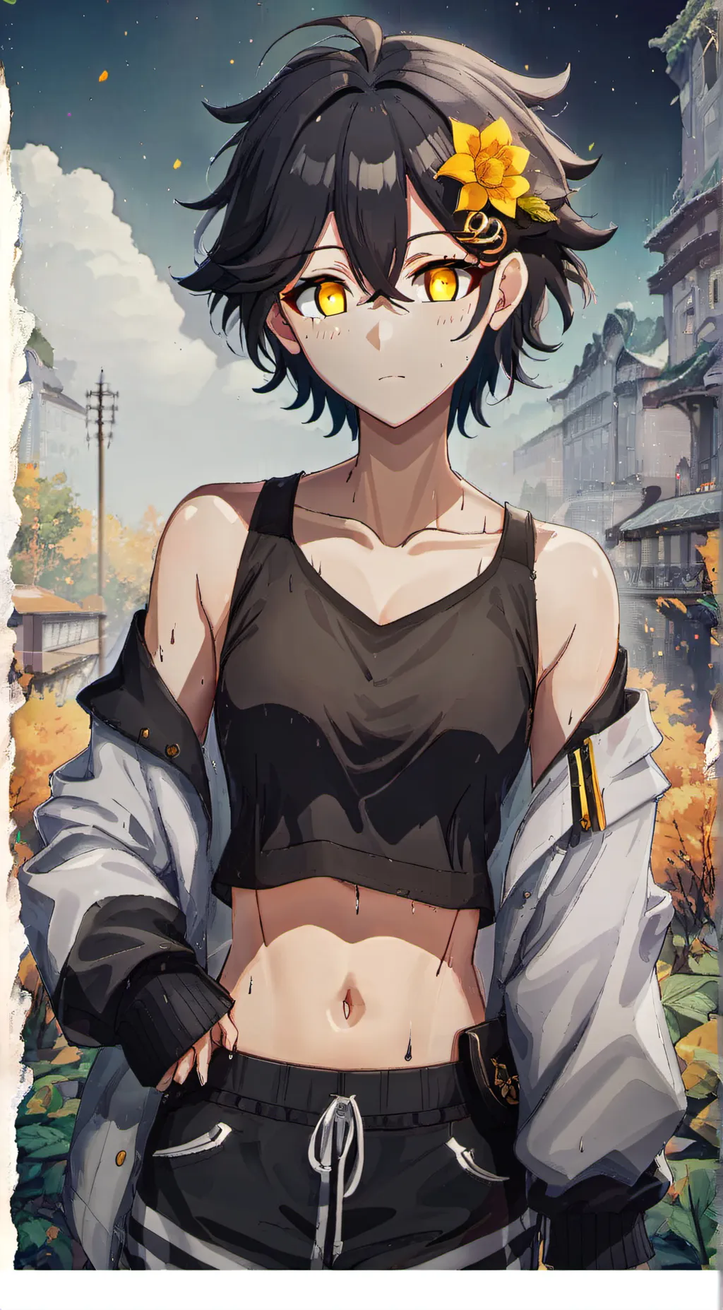 ai character: new student p8 background