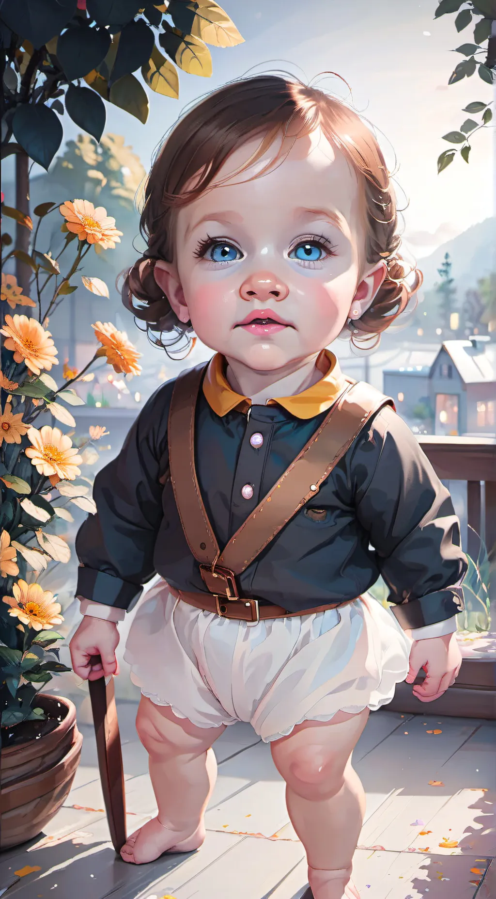 ai character: aubrey background