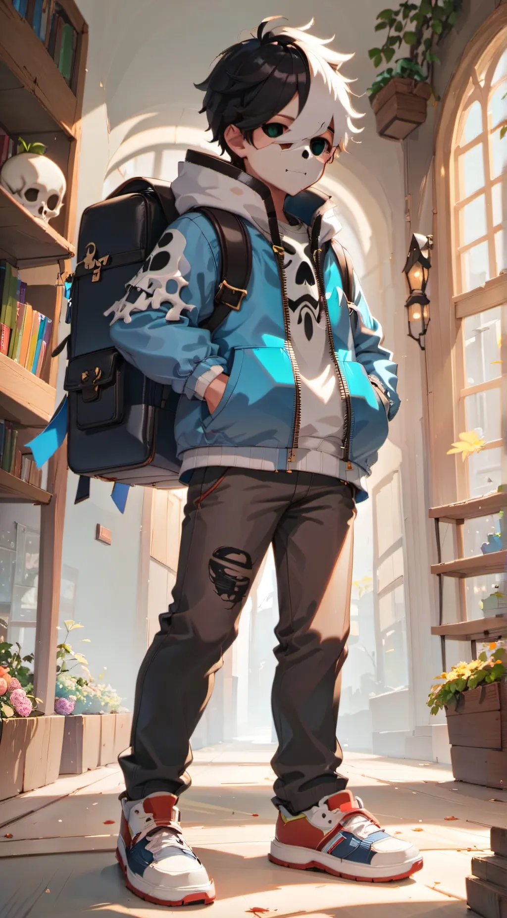 ai character: dream sans background