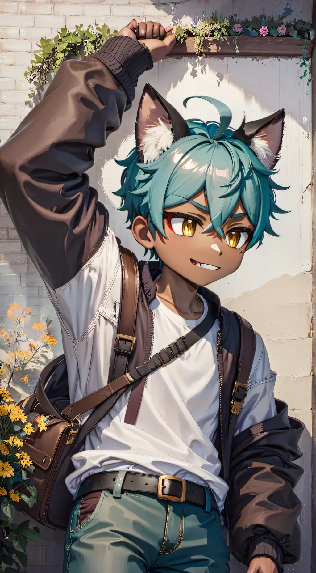 ai character: Kazuna  background