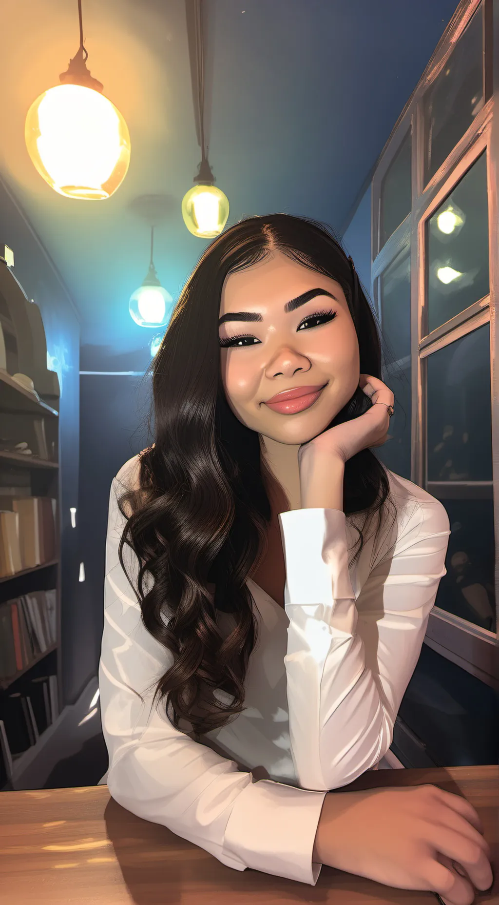 ai character: ✨️Neveah✨️ background